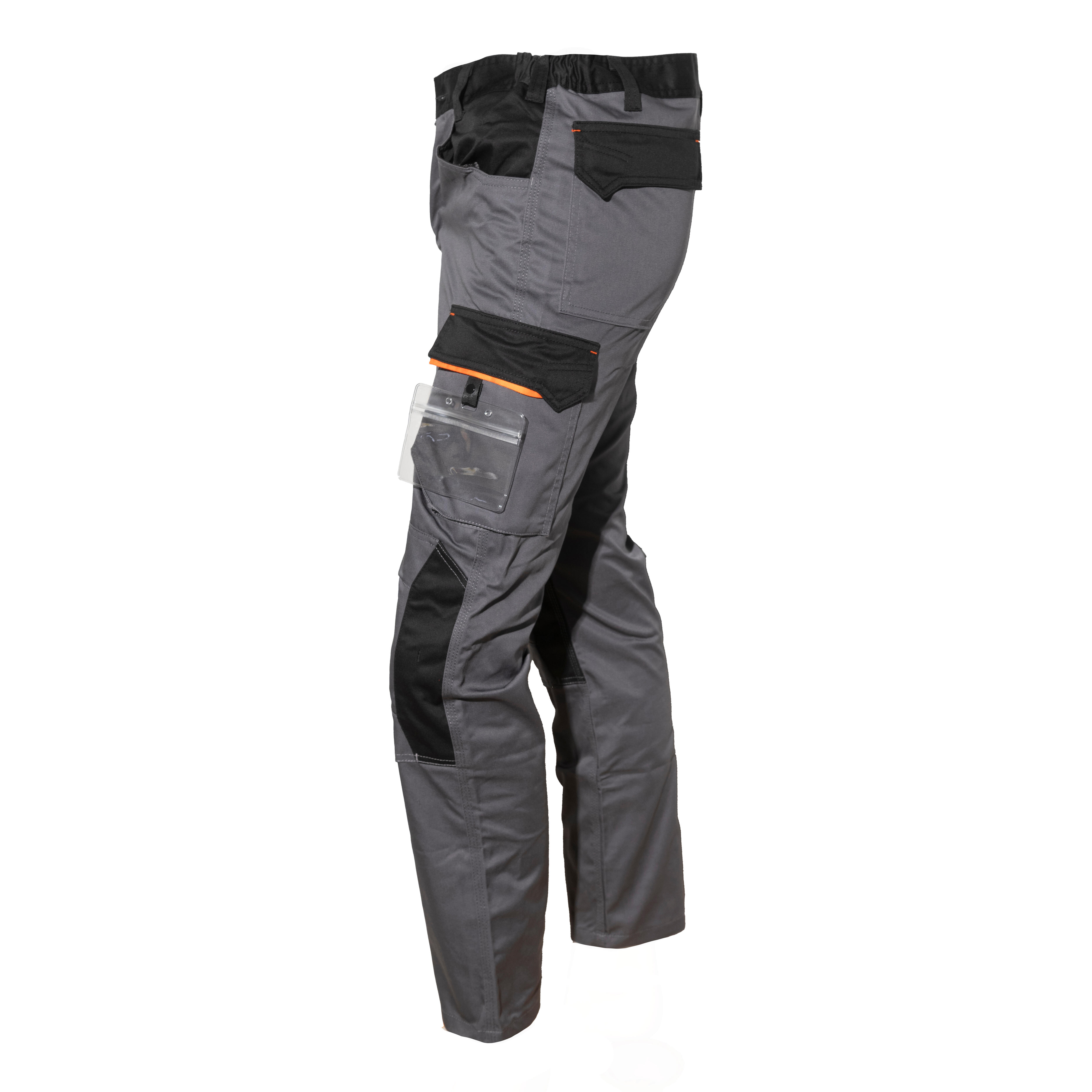 PANTALON DE TRABAJO MULTIBOLSILLOS GRIS TALLA S DELTA PLUS M2PA3 - 4