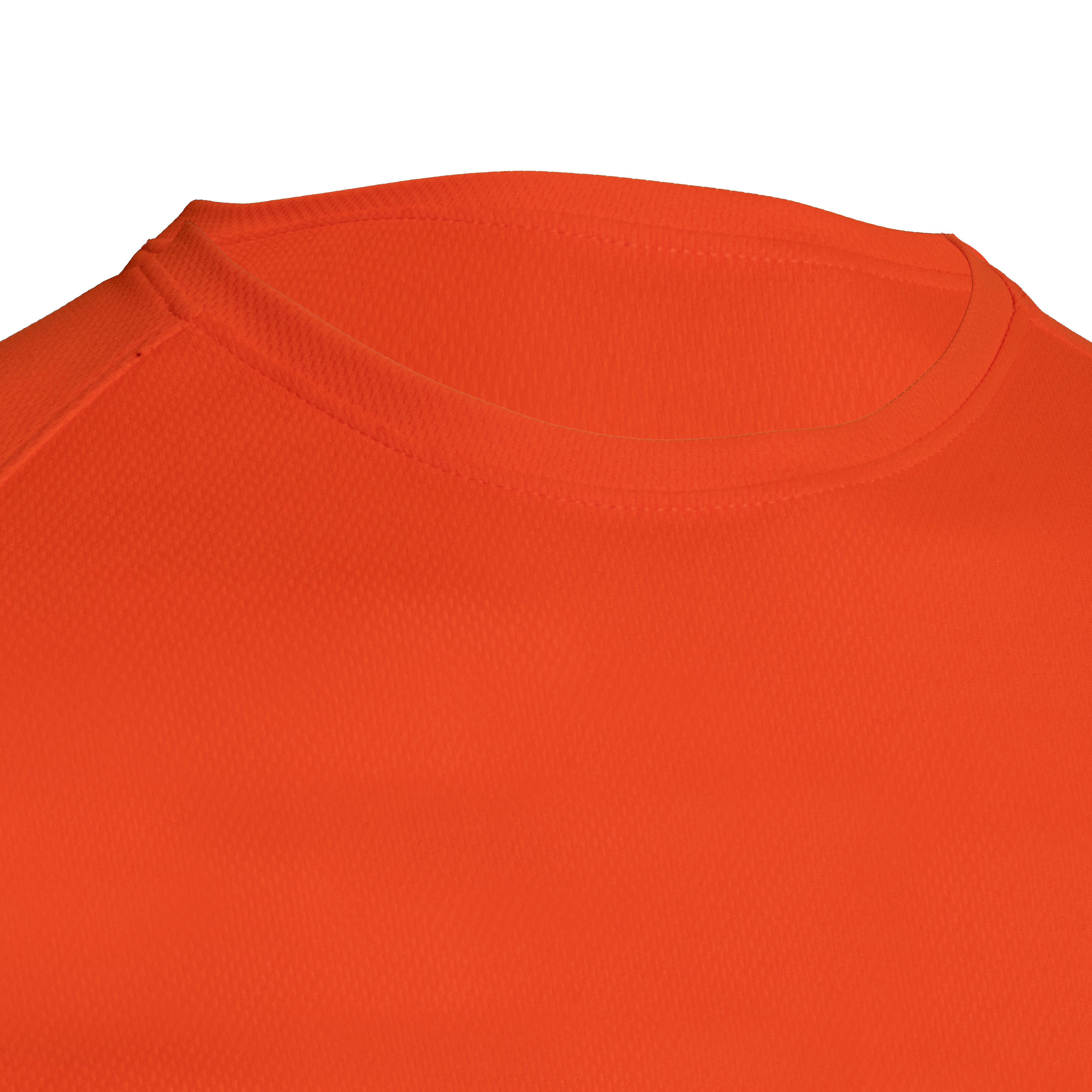 CAMISETA TÉCNICA NARANJA MANGA CORTA PIQUÉ TALLA S VELILLA MK520V - 5