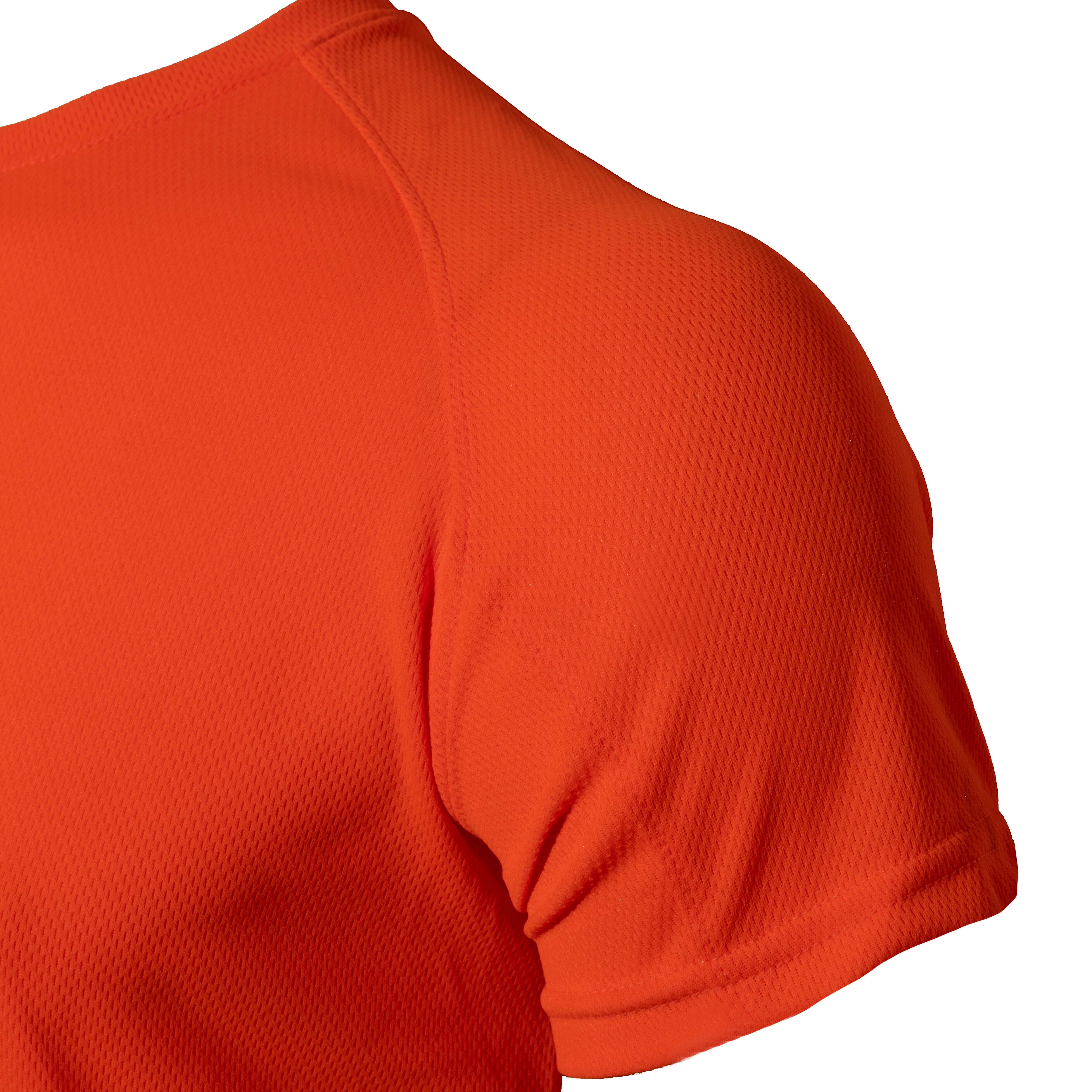CAMISETA TÉCNICA NARANJA MANGA CORTA PIQUÉ TALLA S VELILLA MK520V - 3