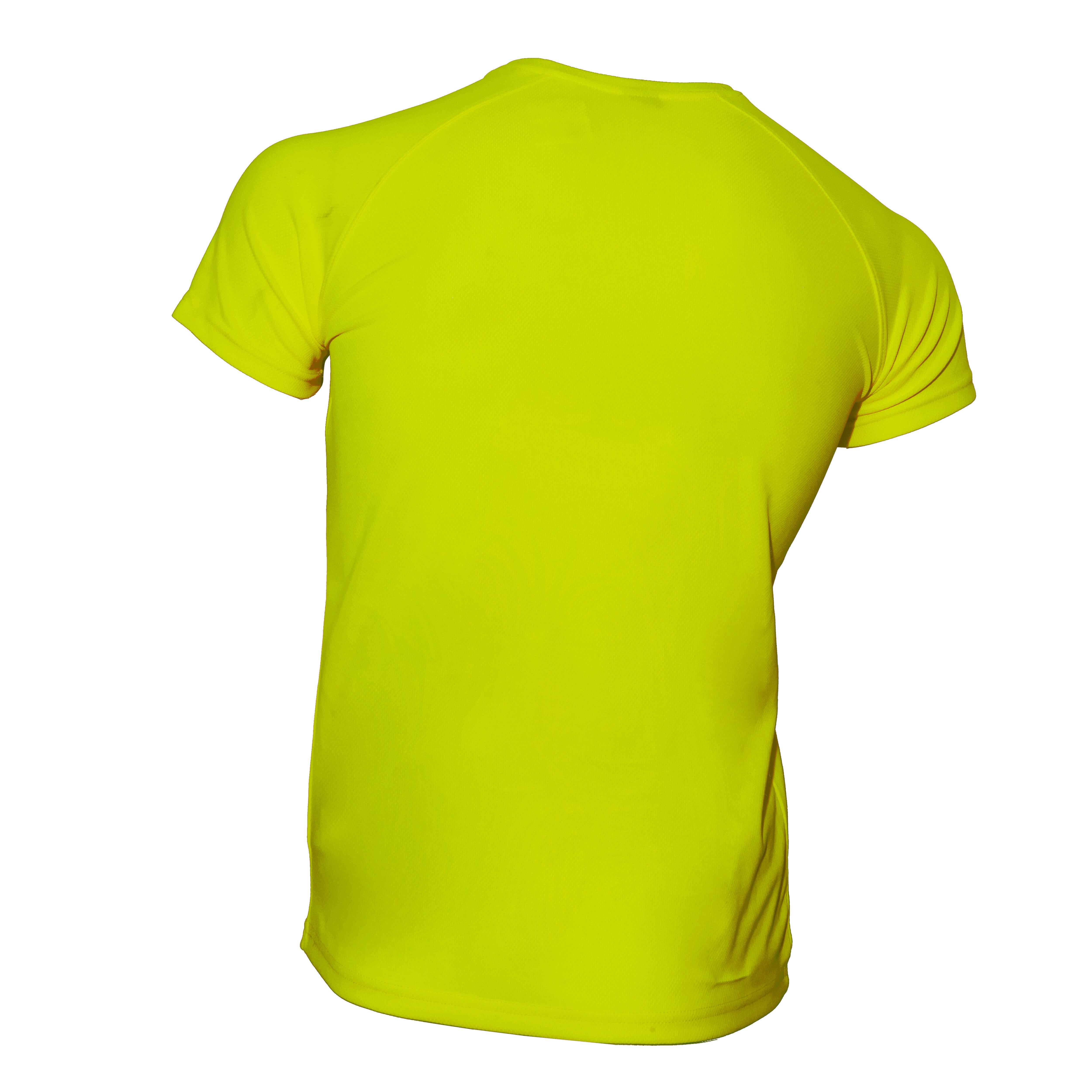 CAMISETA TÉCNICA AMARILLA MANGA CORTA PIQUÉ TALLA S VELILLA MK520V - 5