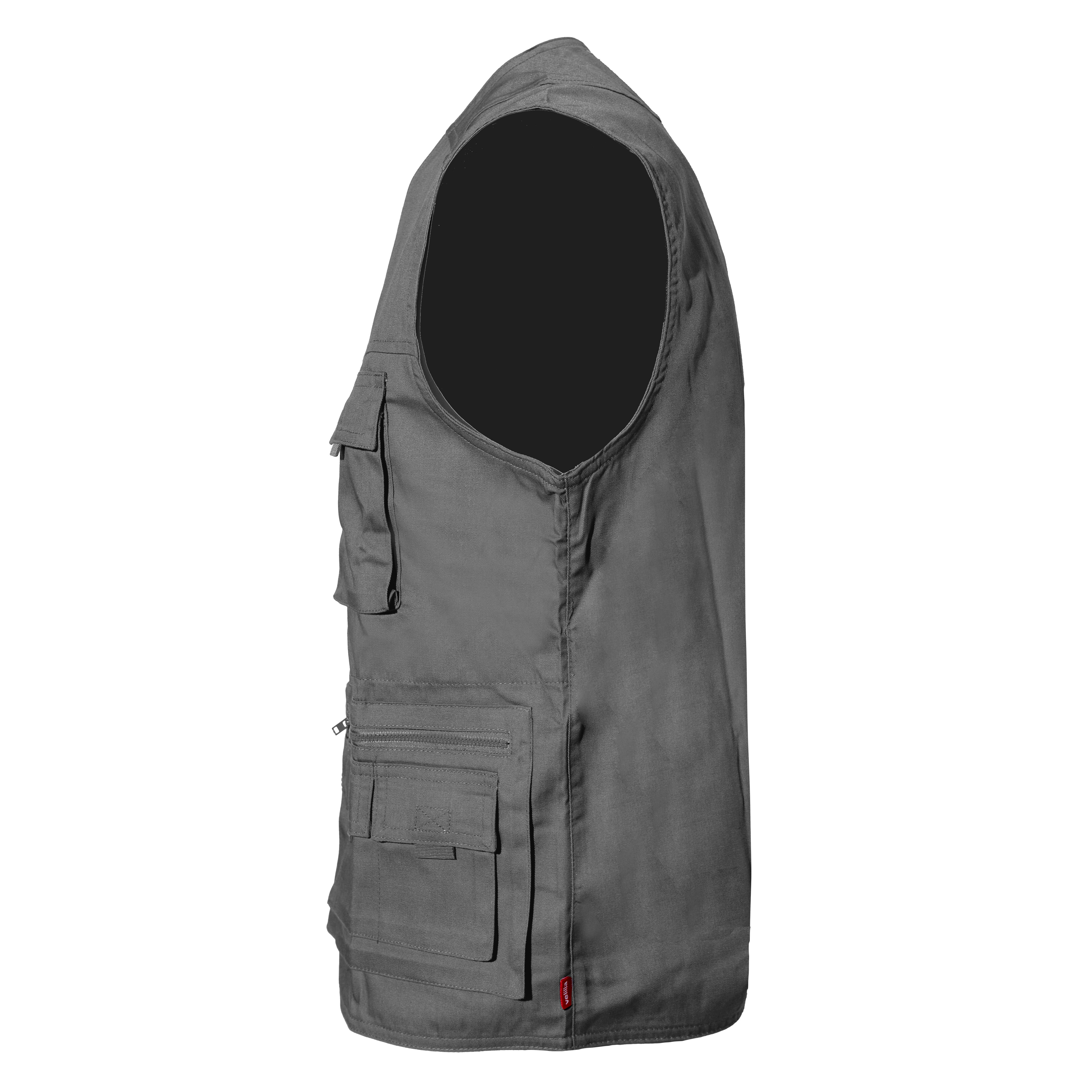 CHALECO MULTIBOLSILLOS GRIS TALLA S VELILLA 105901 - 5