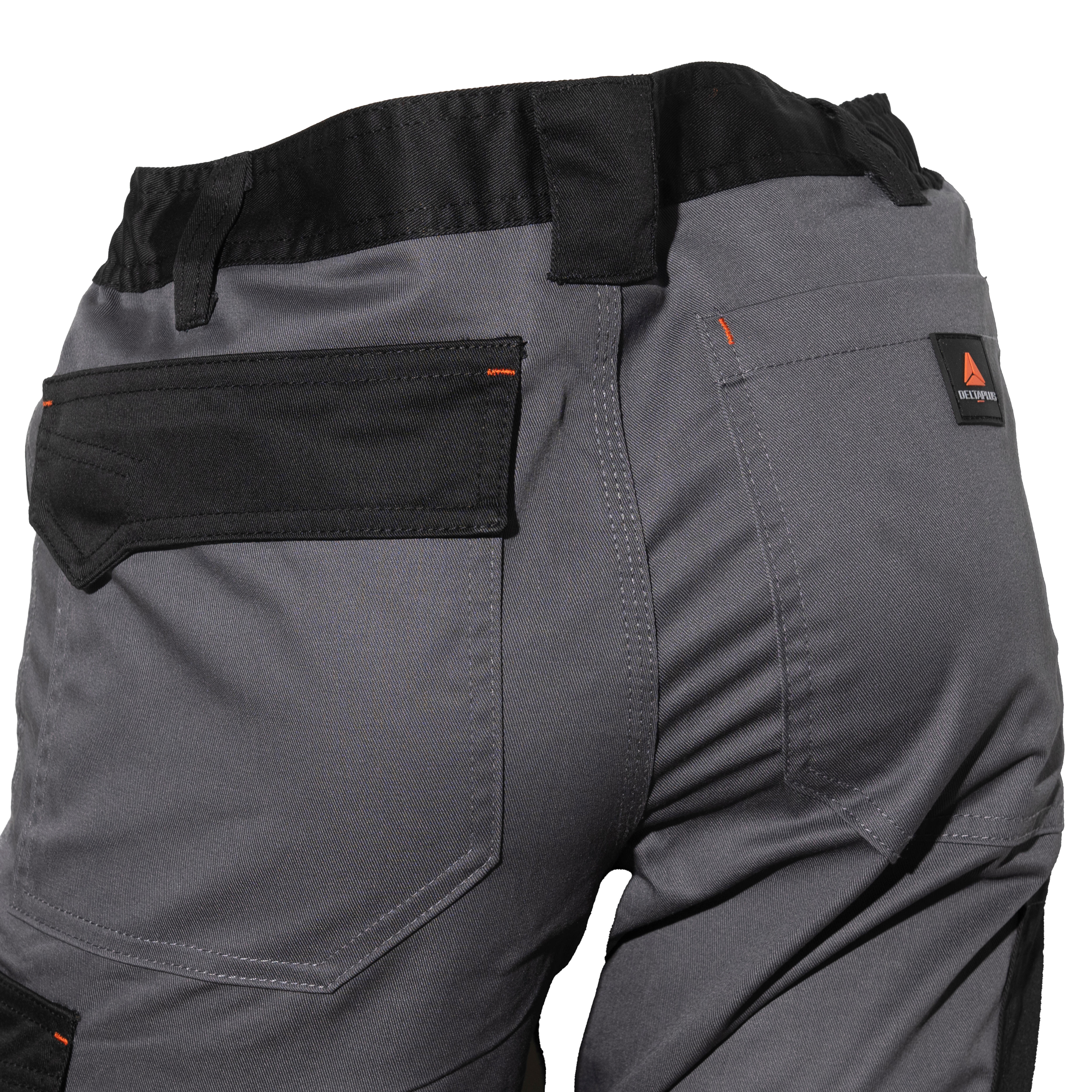 PANTALON DE TRABAJO MULTIBOLSILLOS GRIS TALLA S DELTA PLUS M2PA3 - 2