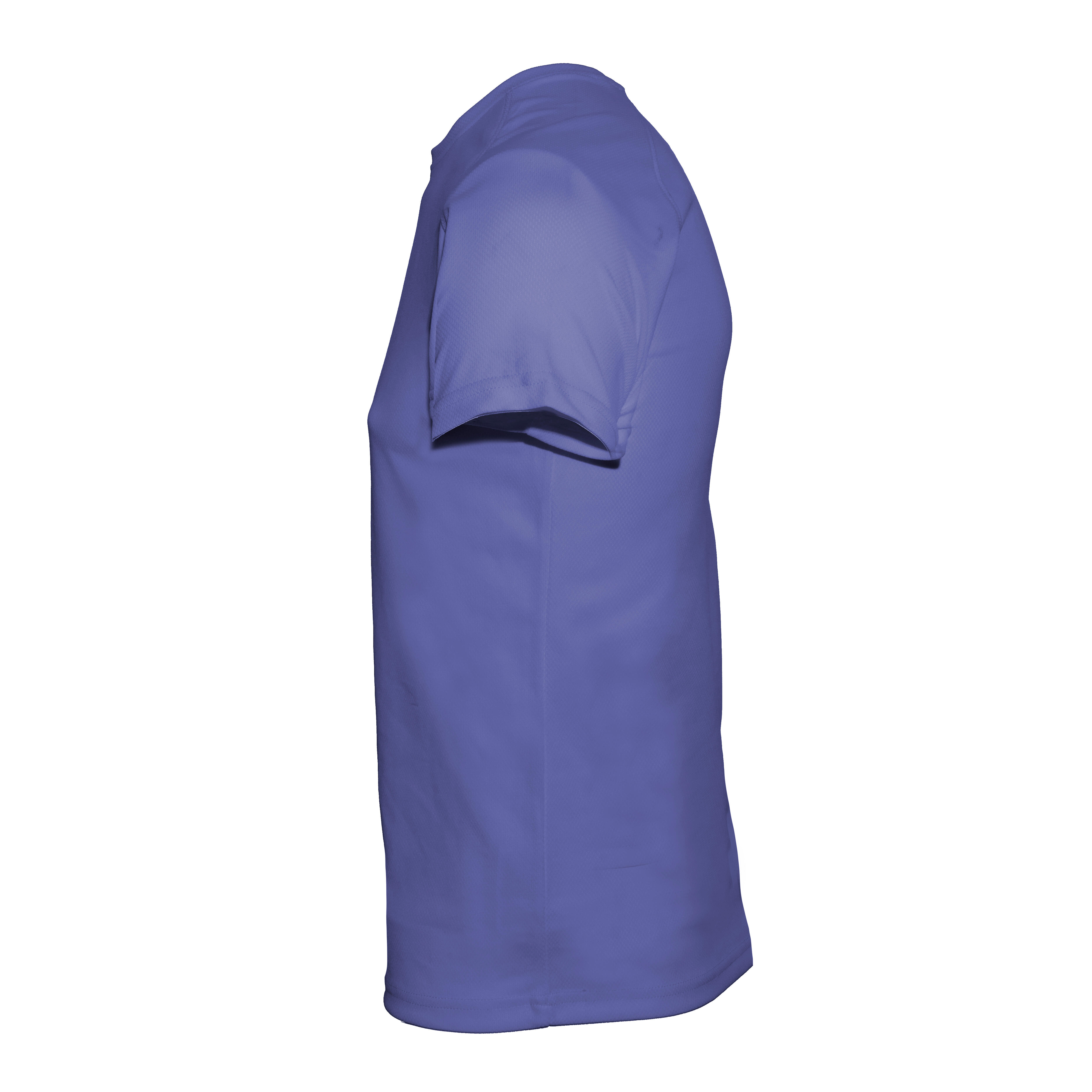 CAMISETA TÉCNICA AZUL MANGA CORTA PIQUÉ TALLA M VELILLA MK520V - 2