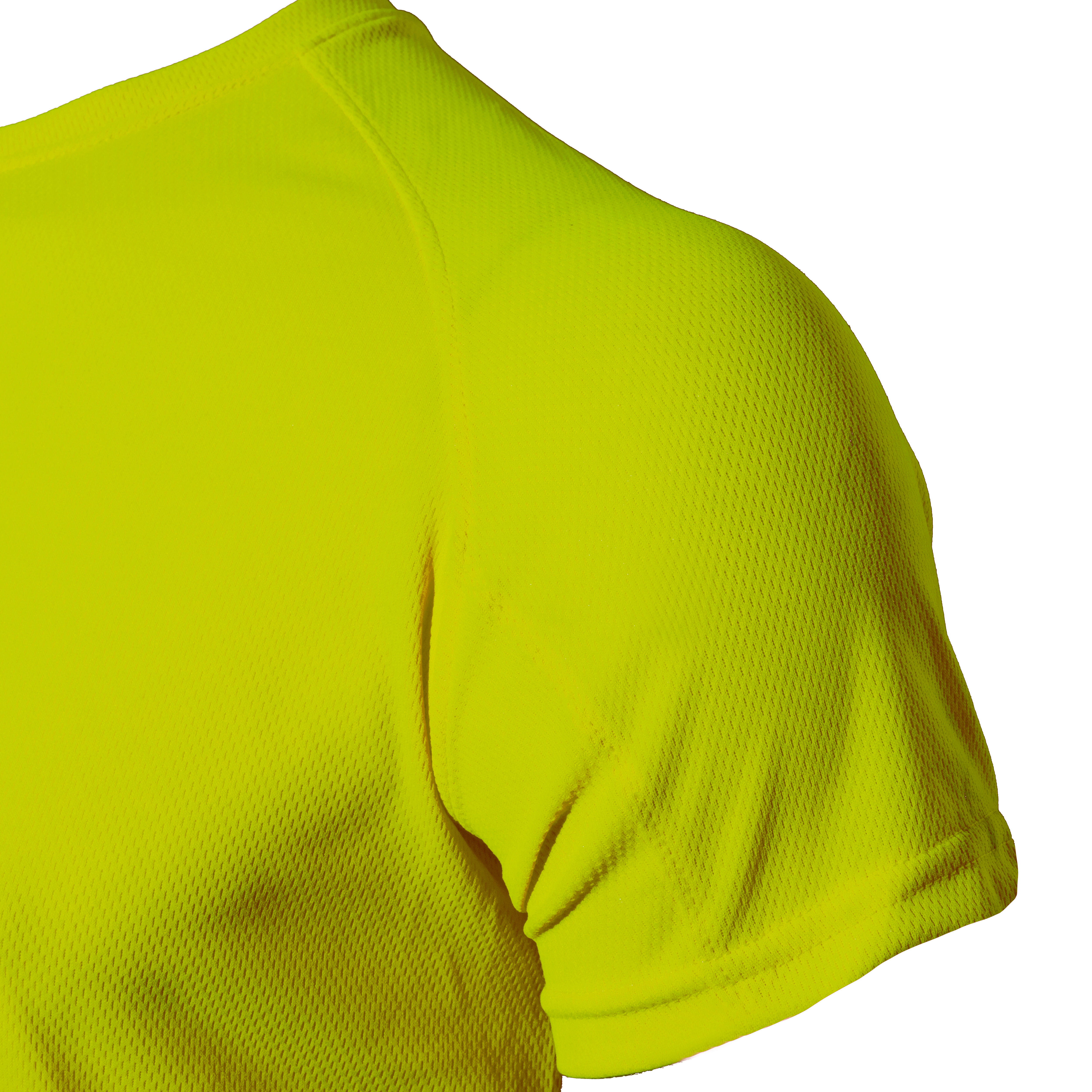 CAMISETA TÉCNICA AMARILLA MANGA CORTA PIQUÉ TALLA S VELILLA MK520V - 2