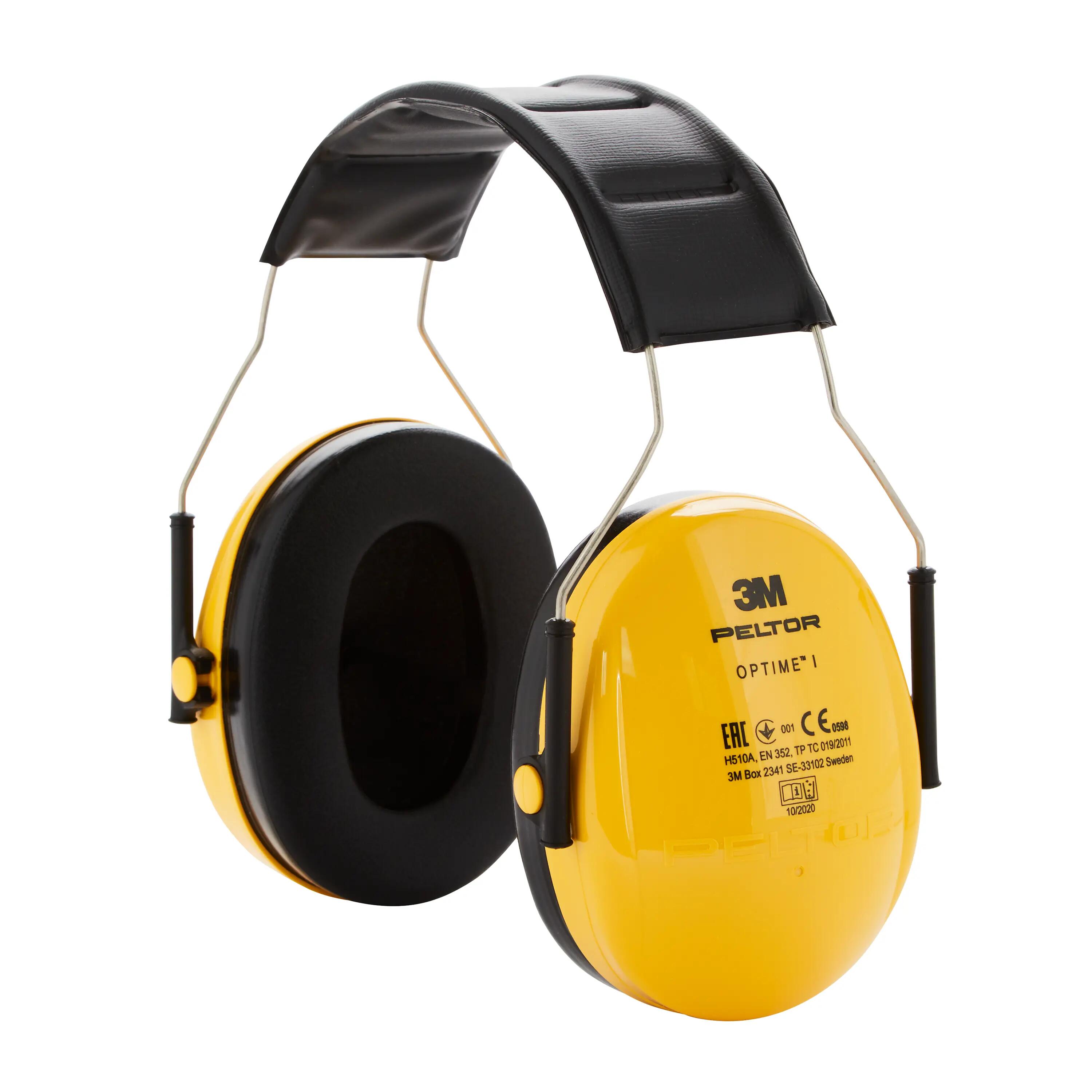 Protetor auditivo SNR 27 dB amarelo 3M - 13