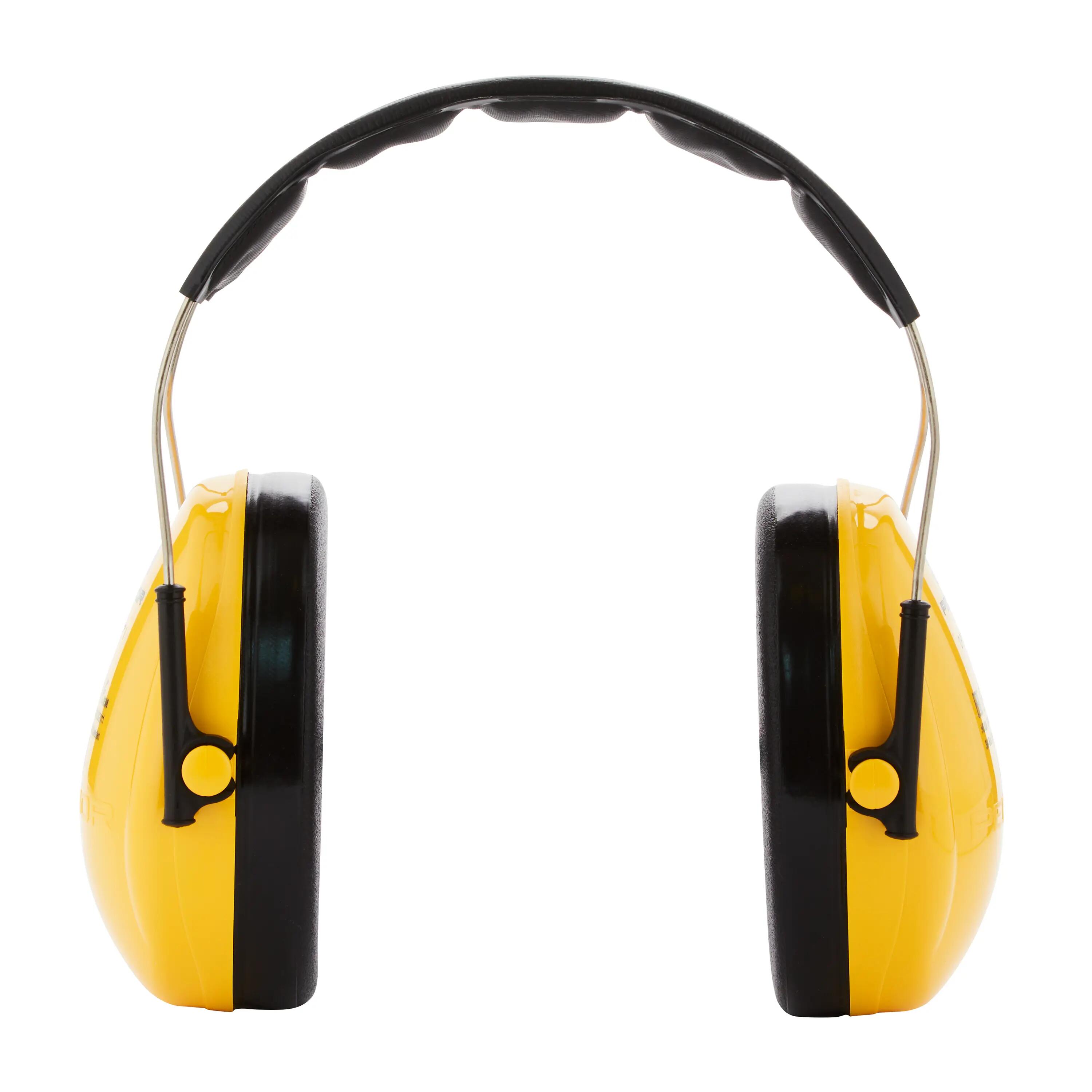 Protetor auditivo SNR 27 dB amarelo 3M - 3