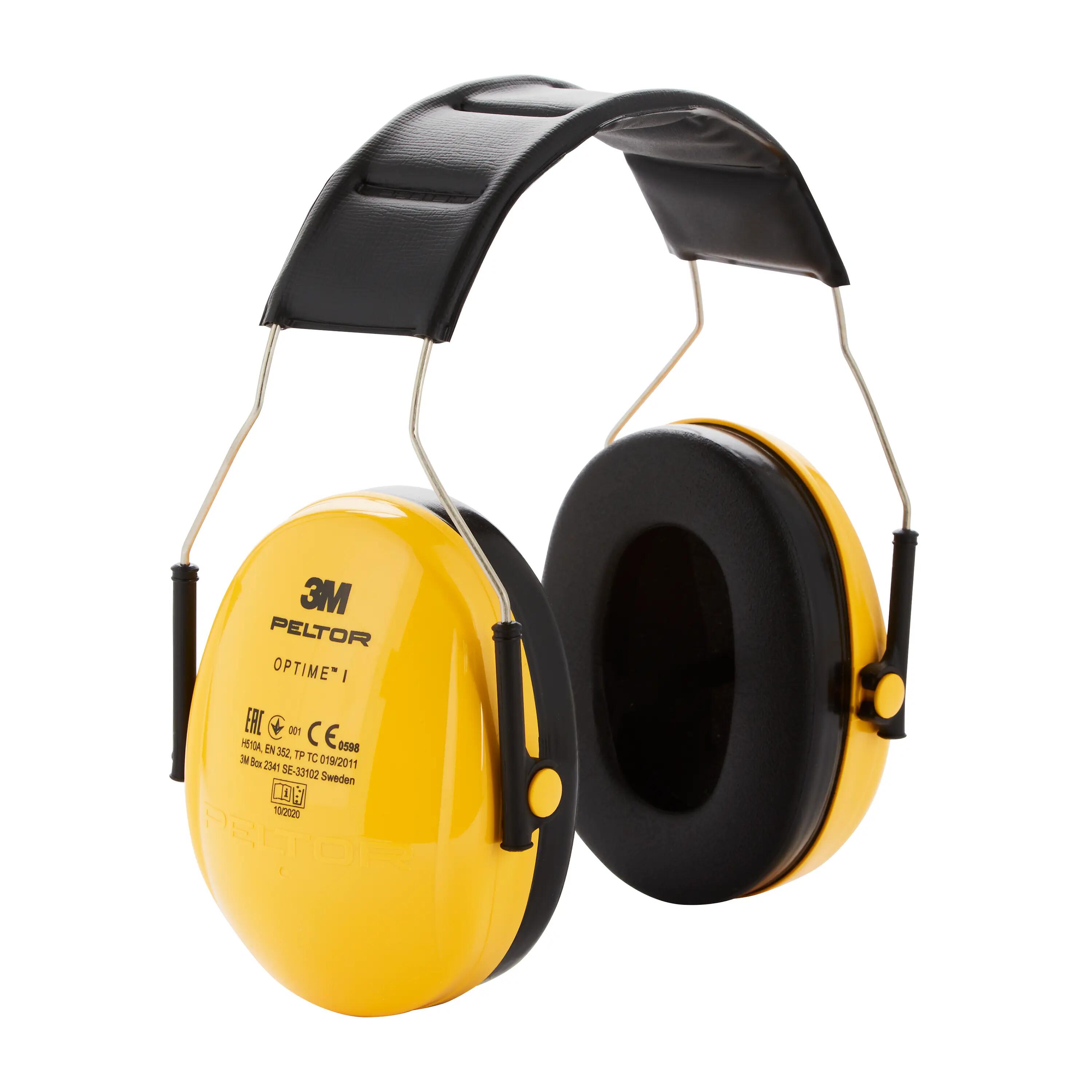Protetor auditivo SNR 27 dB amarelo 3M - 2