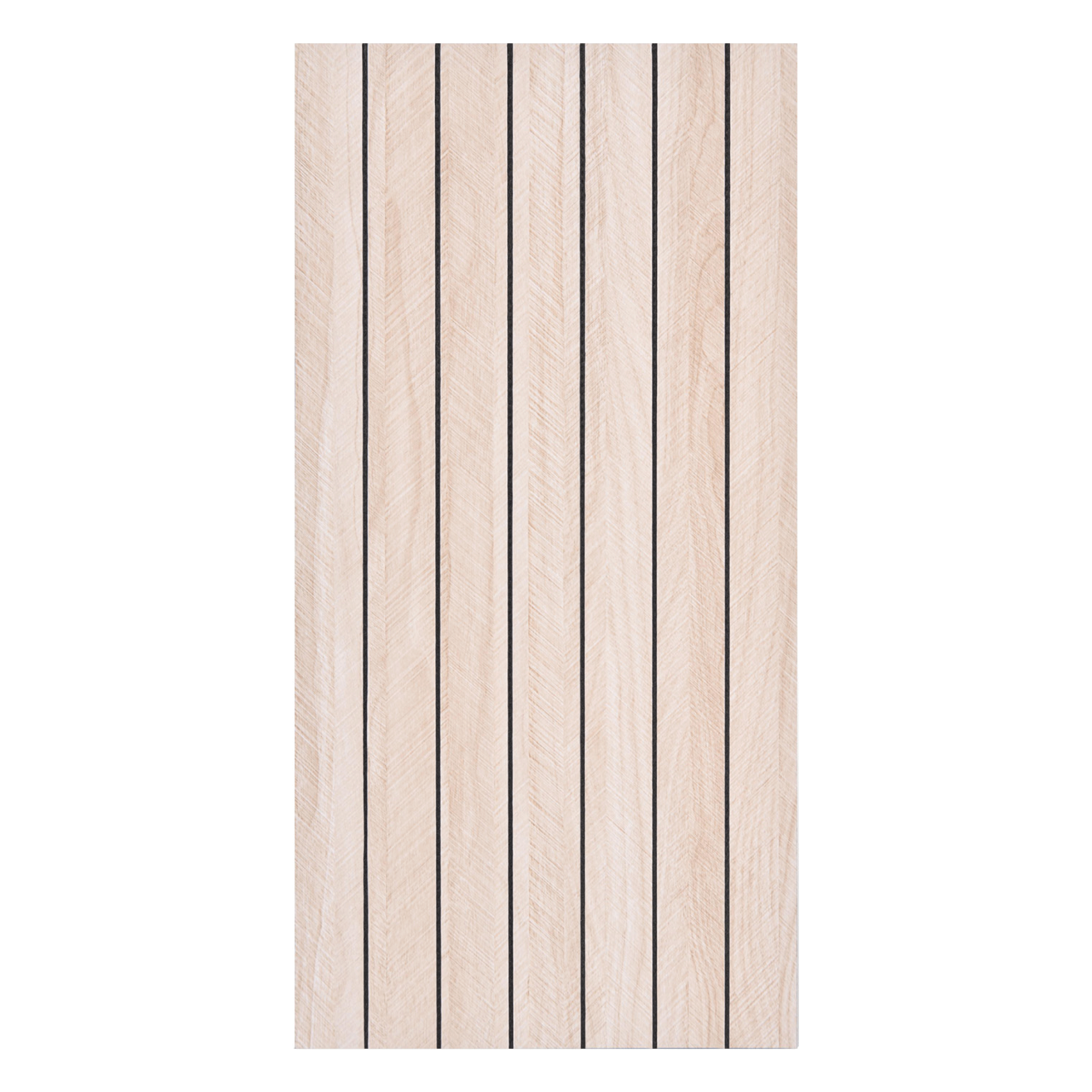 Panel dekoracyjny samoprzylepny Lamel jasne drewno 60 x 280 cm DMS