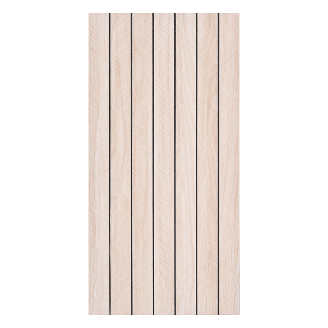 Panel dekoracyjny samoprzylepny Lamel jasne drewno 60 x 280 cm DMS