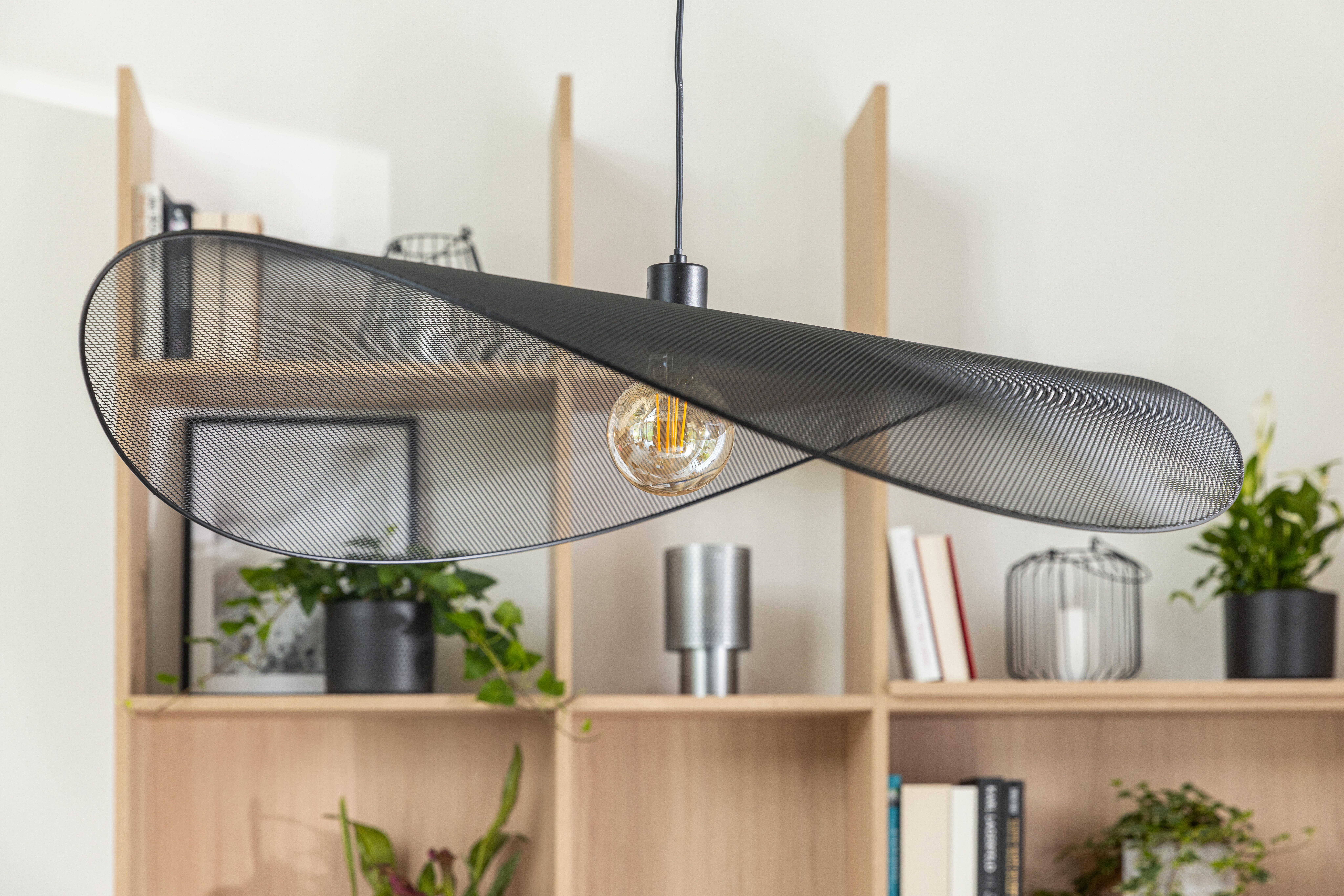 Lampa wisząca Valsa czarna E27 Inspire - 7