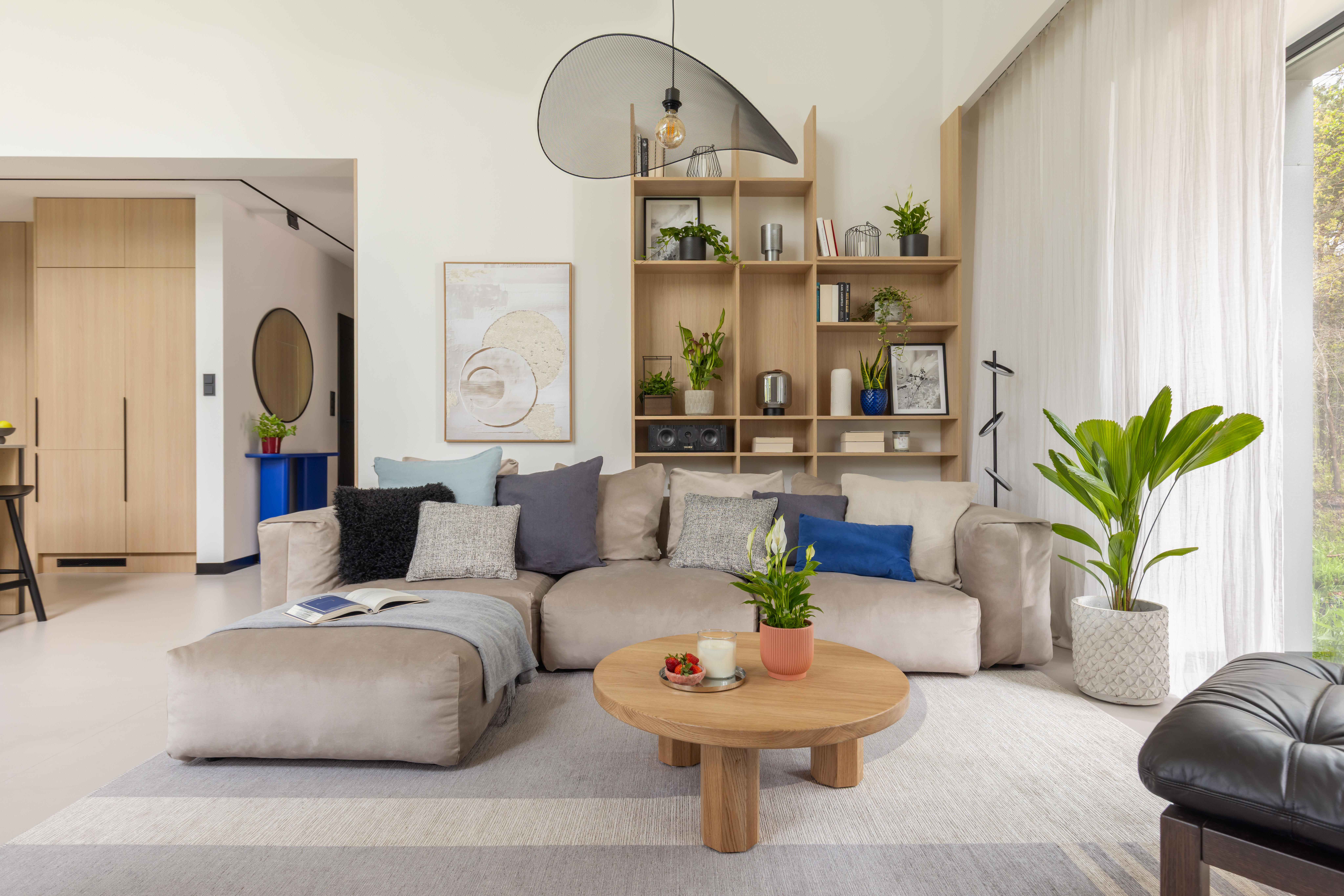 Poduszka Sana czarna 45 x 45 cm - 3