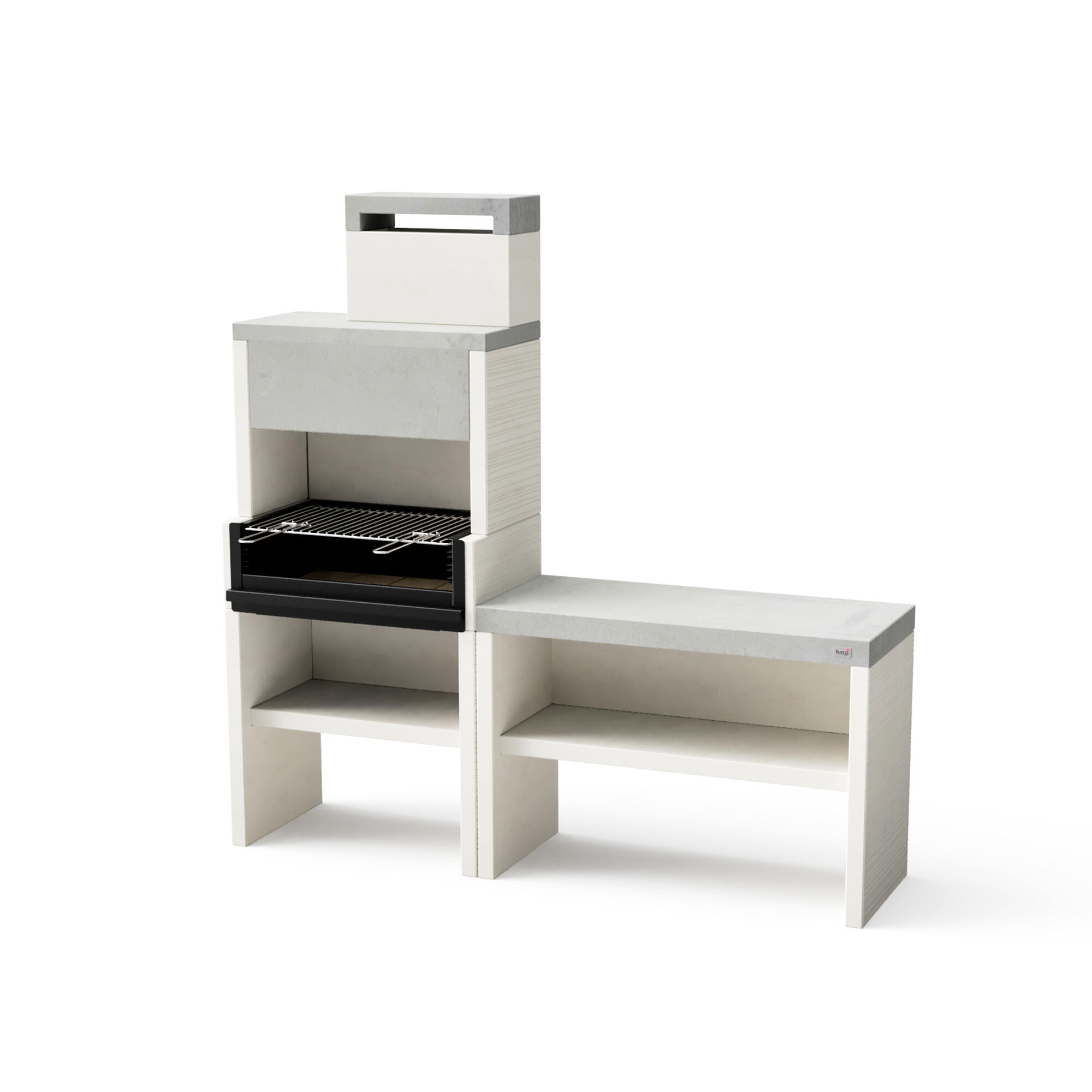 Cocina exterior venit 1 hotte c/bancada