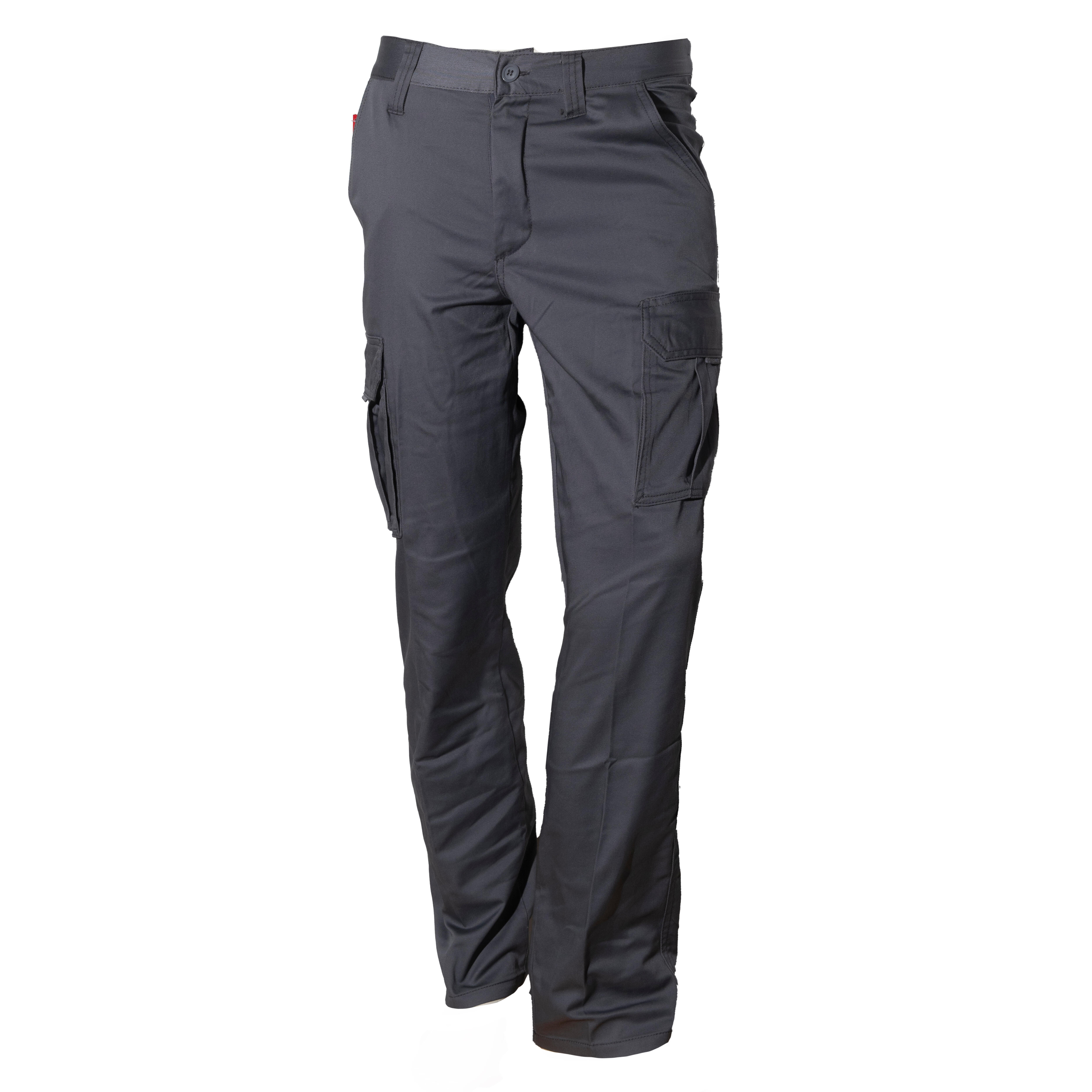 PANTALON DE TRABAJO MULTIBOLSILLOS ELÁSTICO GRIS TALLA 40 VELILLA 103002S - 2