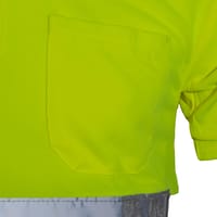 POLO MANGA CORTA ALTA VISIBILIDAD AZUL AMARILLO TALLA S VELILLA 305504 - 3