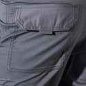 PANTALON DE TRABAJO MULTIBOLSILLOS ELÁSTICO GRIS TALLA 42 VELILLA 103002S - 2