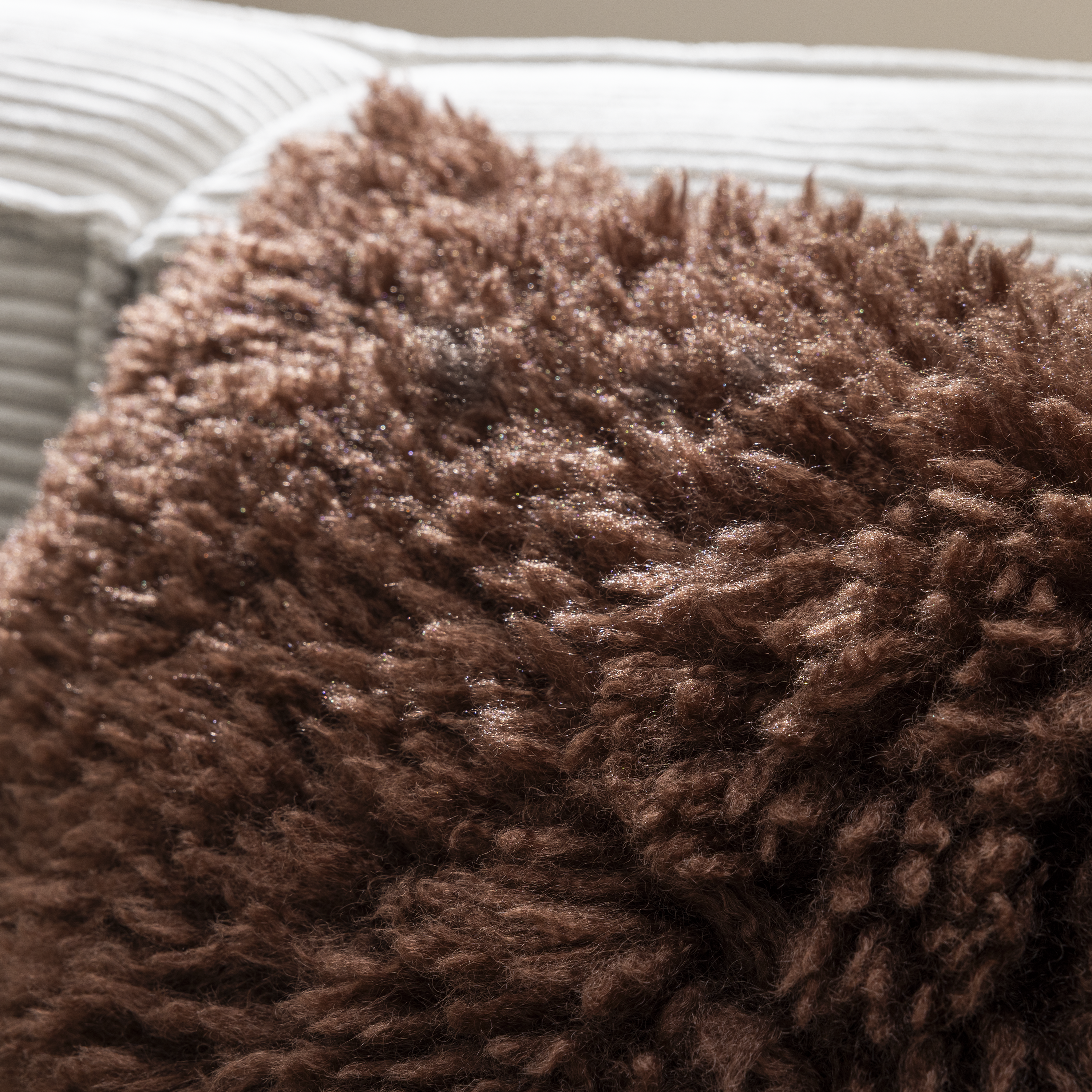 Coussin New dolma, marron l.45 x L.45 cm INSPIRE - 5