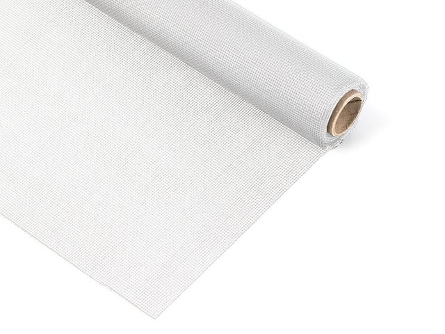 Tela de mosquitera poliester blanco 150x180cm recortable blanca para ventana autoadhesiva