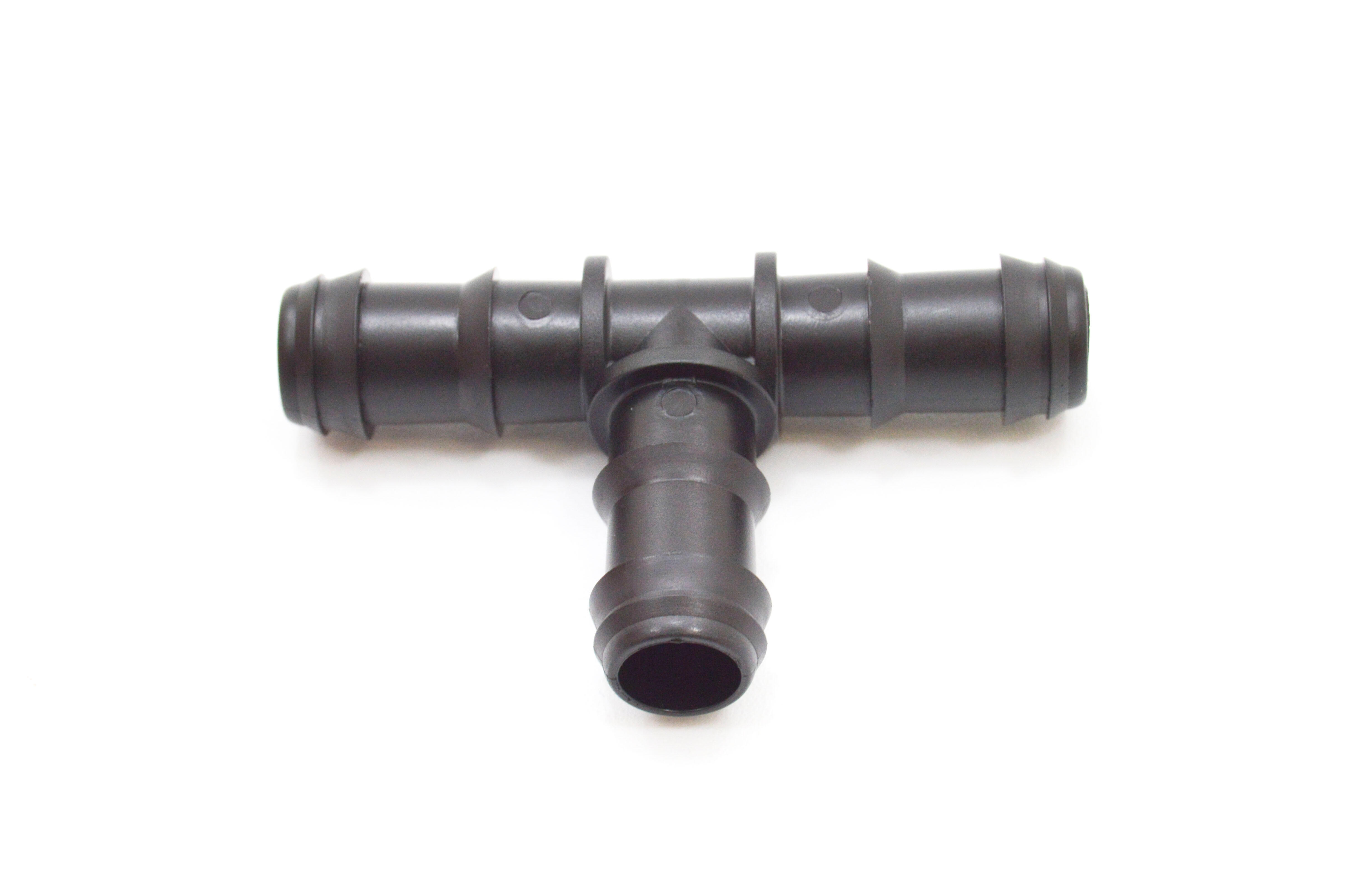 Conector en t para riego 16mm en bolsa de 50 unidades