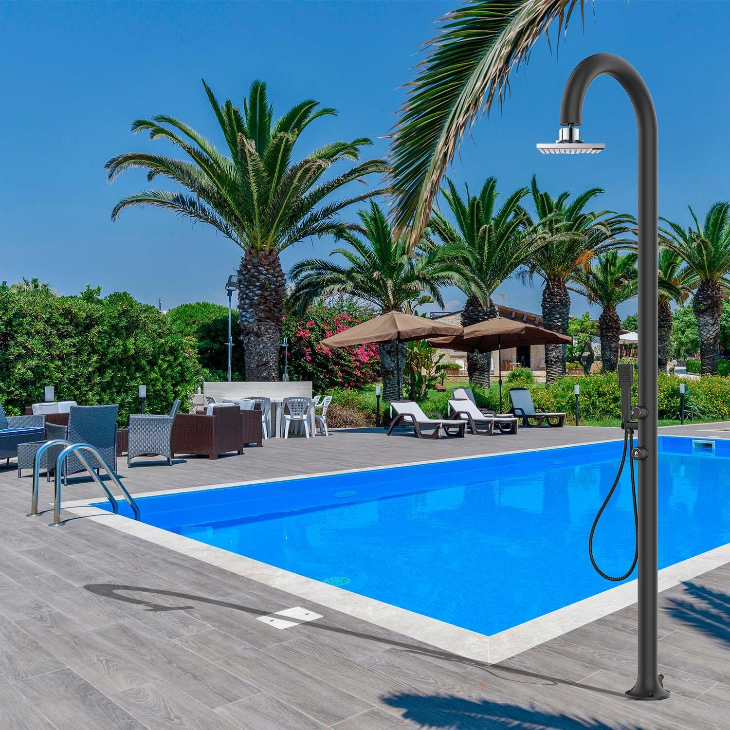 Ducha para piscina SINED de aluminio - 3