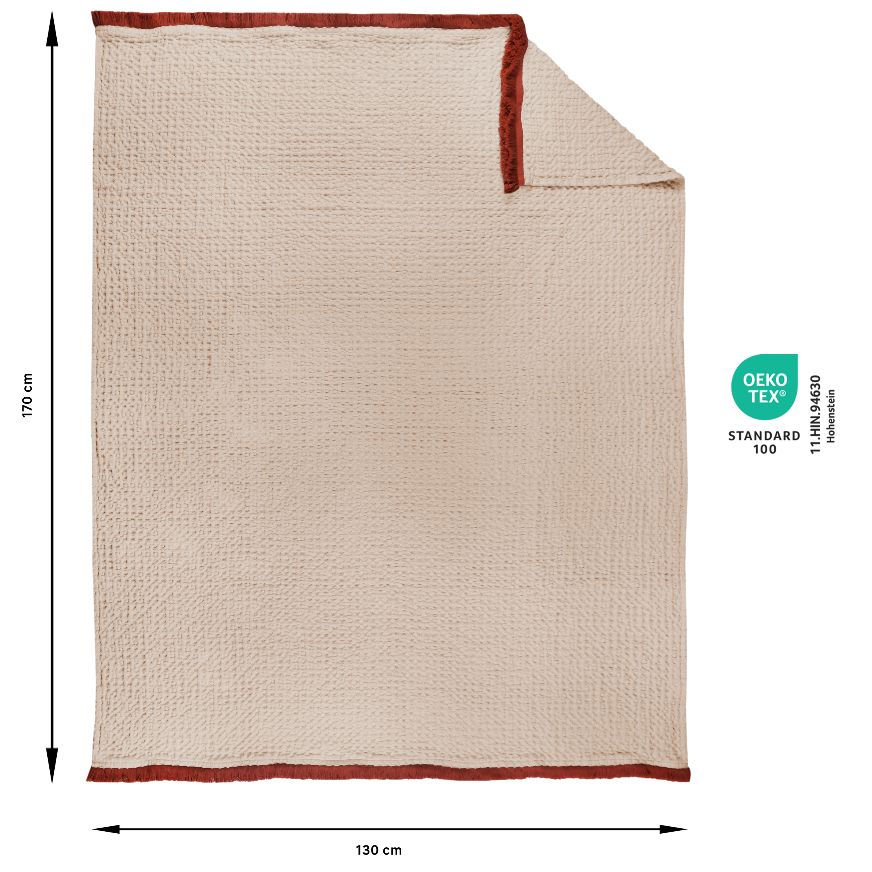 Manta flavio 130x170cm Eva Inspire - 6