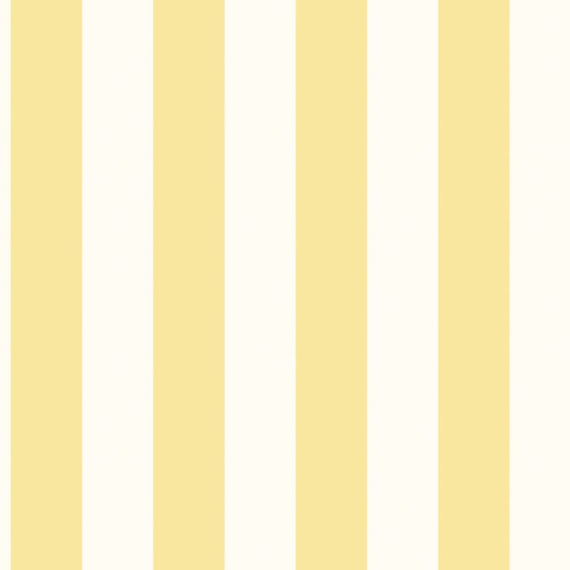 Papier peint intissé Jeux de rayures 2 jaune et blanc