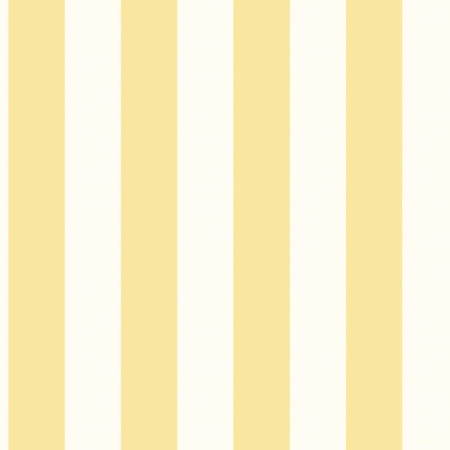 Papier peint intissé Jeux de rayures 2 jaune et blanc