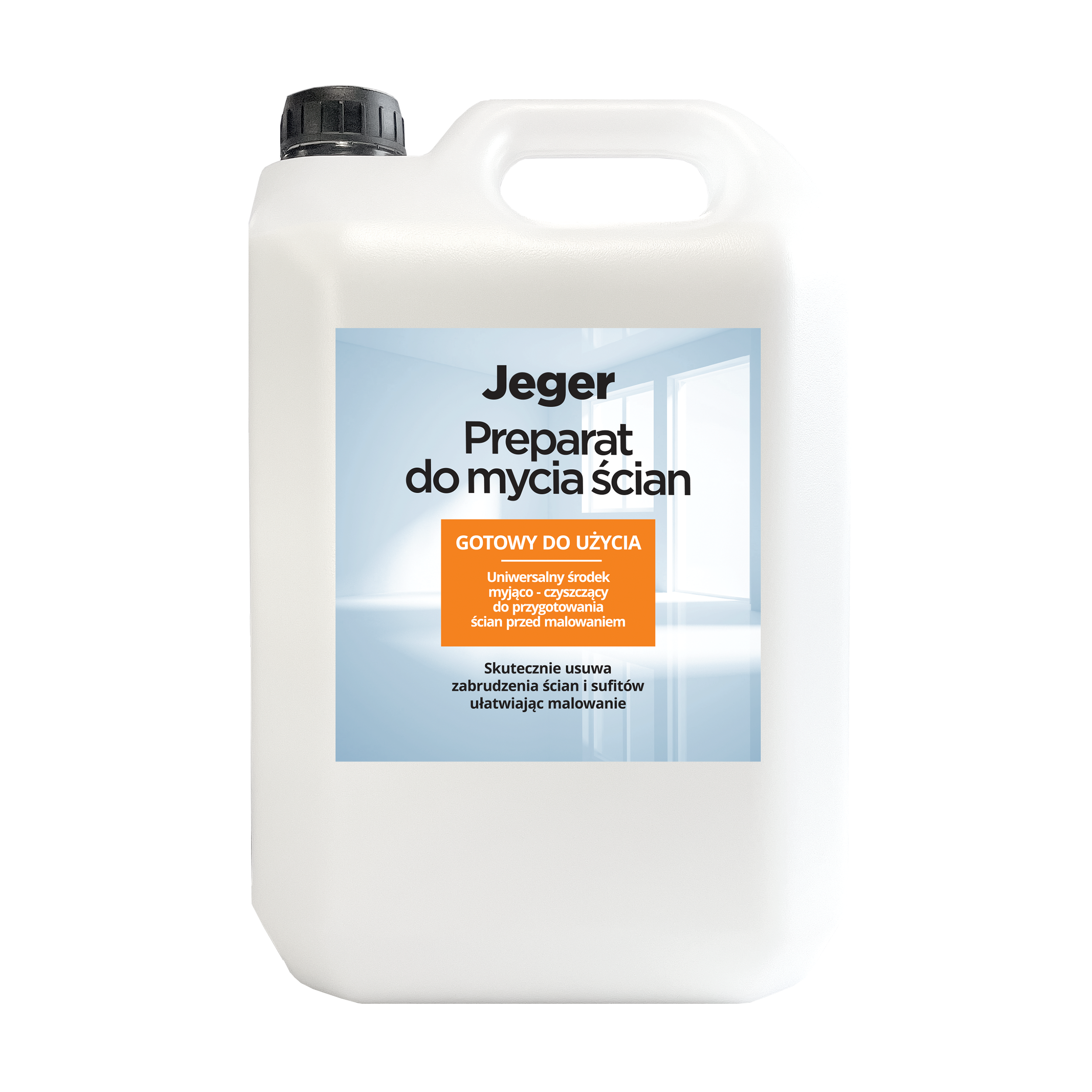 Preparat do mycia ścian przed malowaniem 5 l Jeger