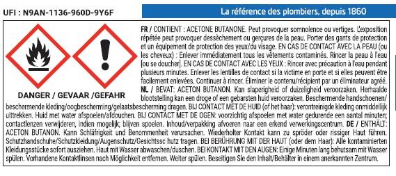 Décapant pour raccords PVC, 125 ml - 4