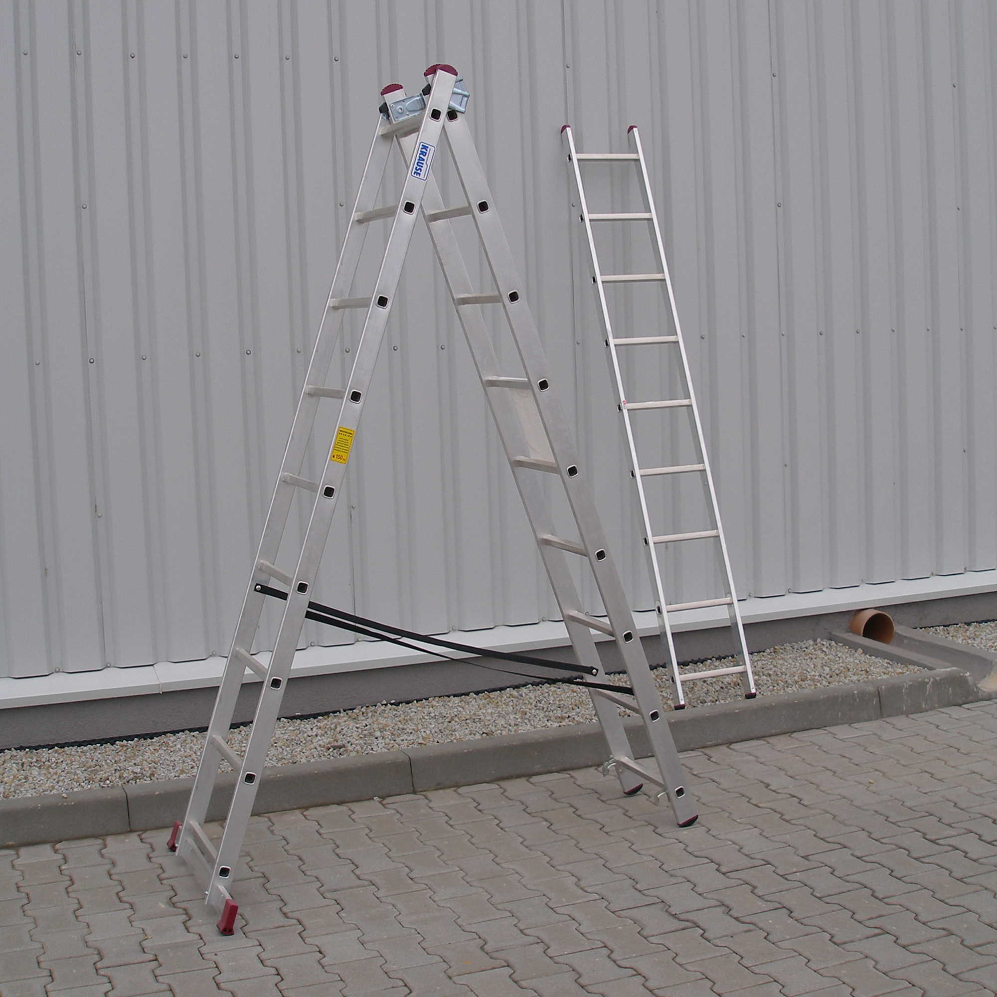 Drabina wielopozycyjna aluminiowa CORDA 3 x 9 KRAUSE - 3