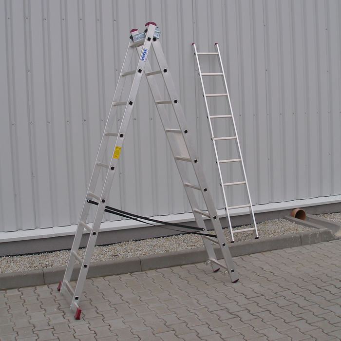 Drabina wielopozycyjna aluminiowa CORDA 3 x 9 KRAUSE
