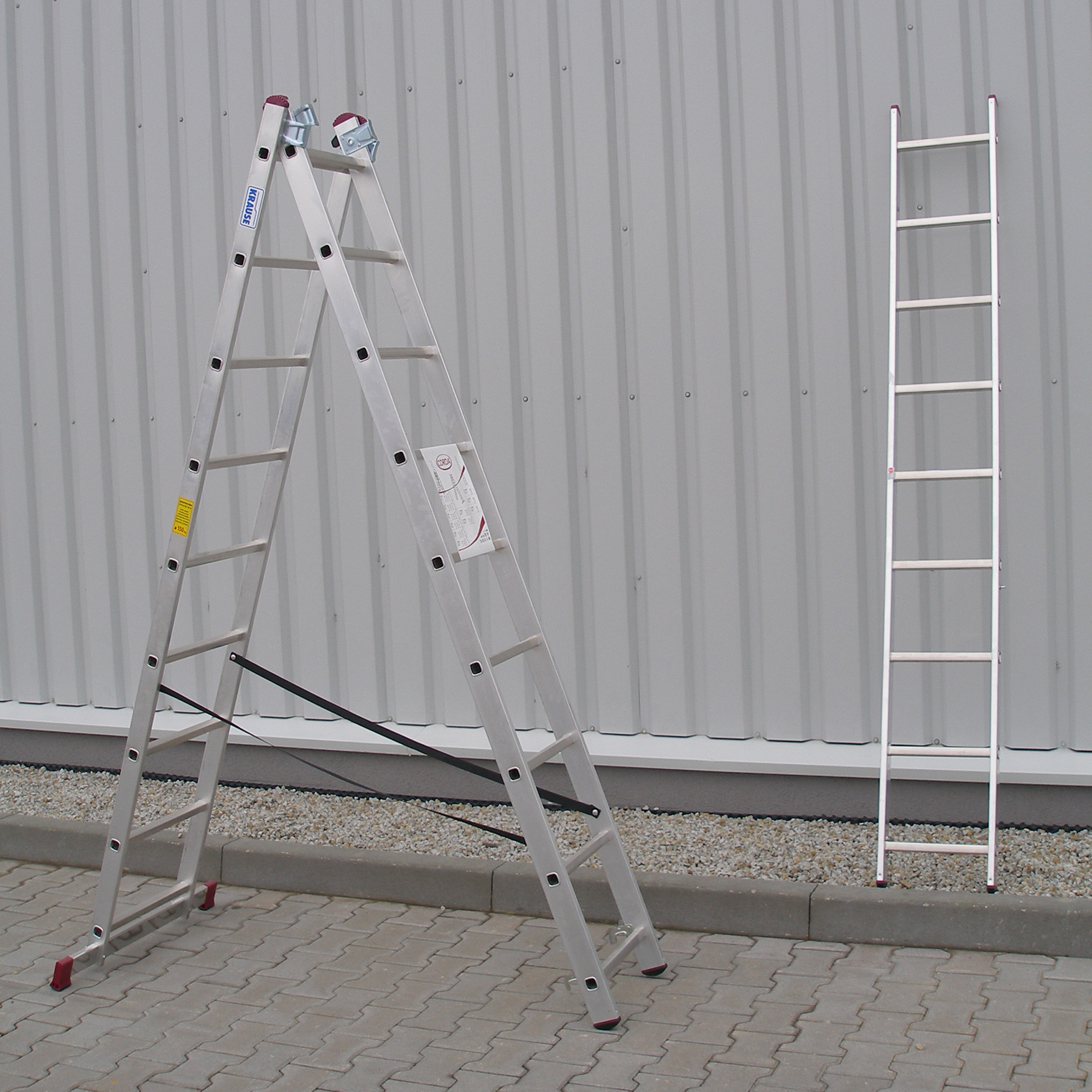Drabina wielopozycyjna aluminiowa CORDA 3 x 9 KRAUSE - 0