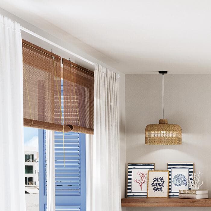 Lámpara decoración veraniega
