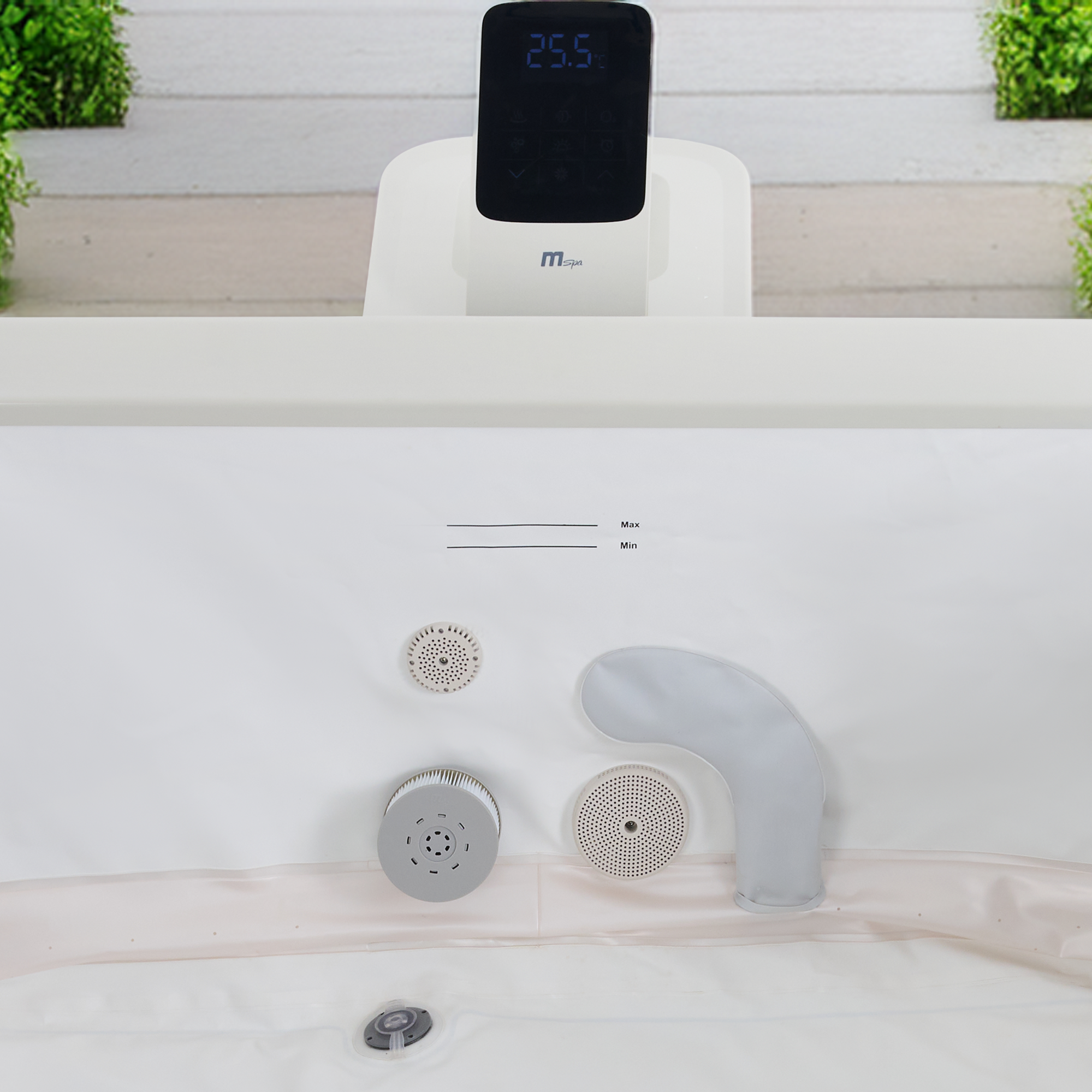 Jacuzzi ogrodowe z systemem grzewczym z programatorem - 1