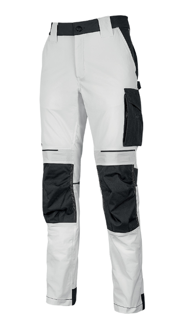 Pantalon de travail blanc T.L ATOM - U POWER