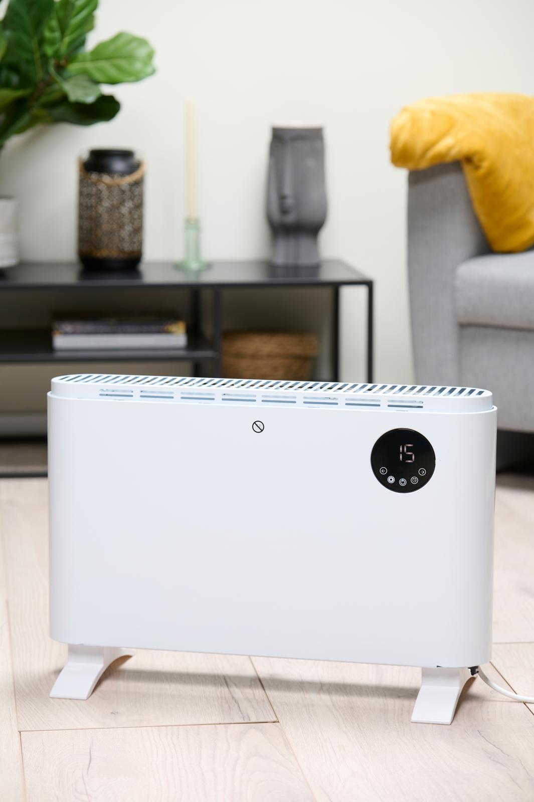 Radiador convector digital ALPINA 2000w blanco - 2