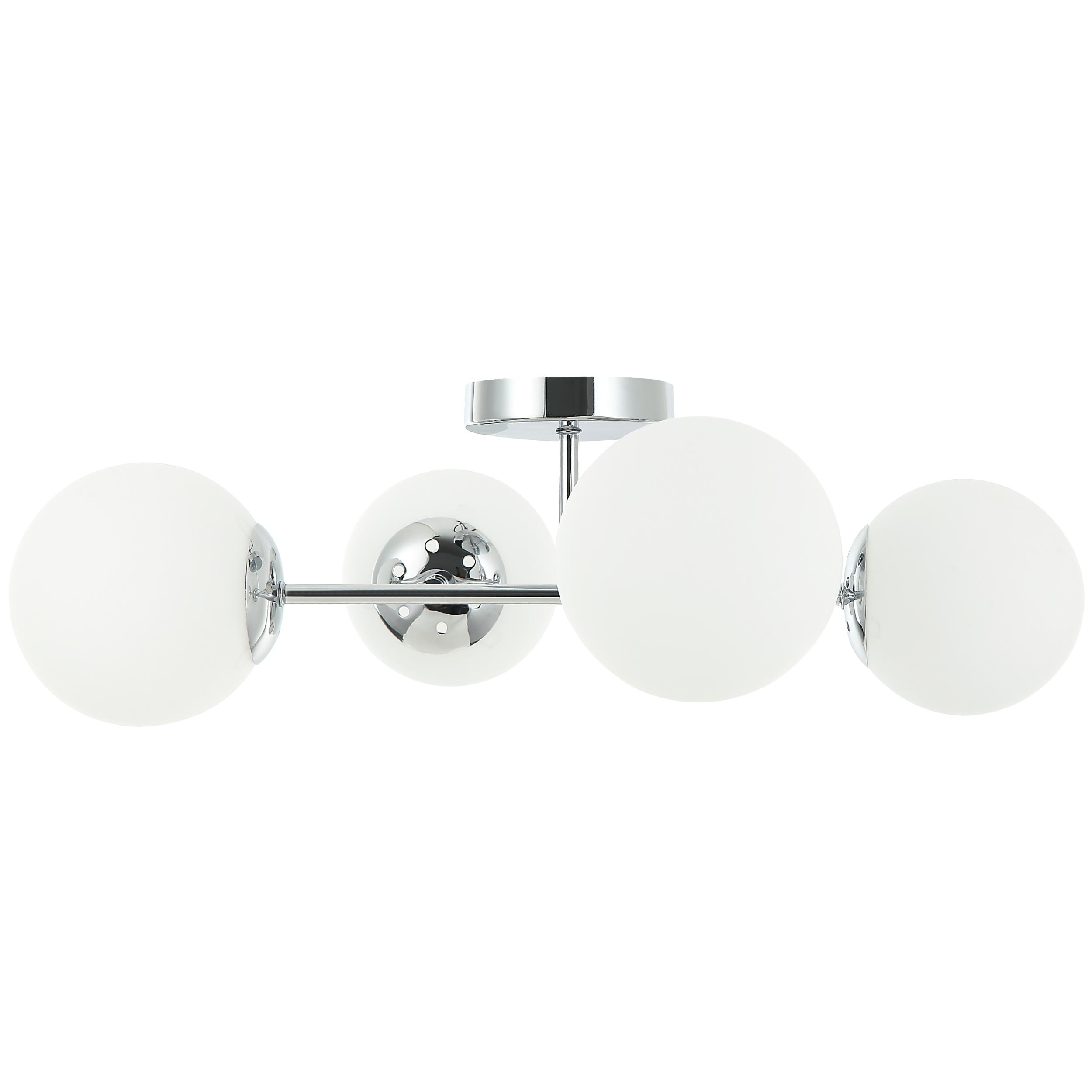 Lampa sufitowa Maddie chrom 4 x E14 Lamkur