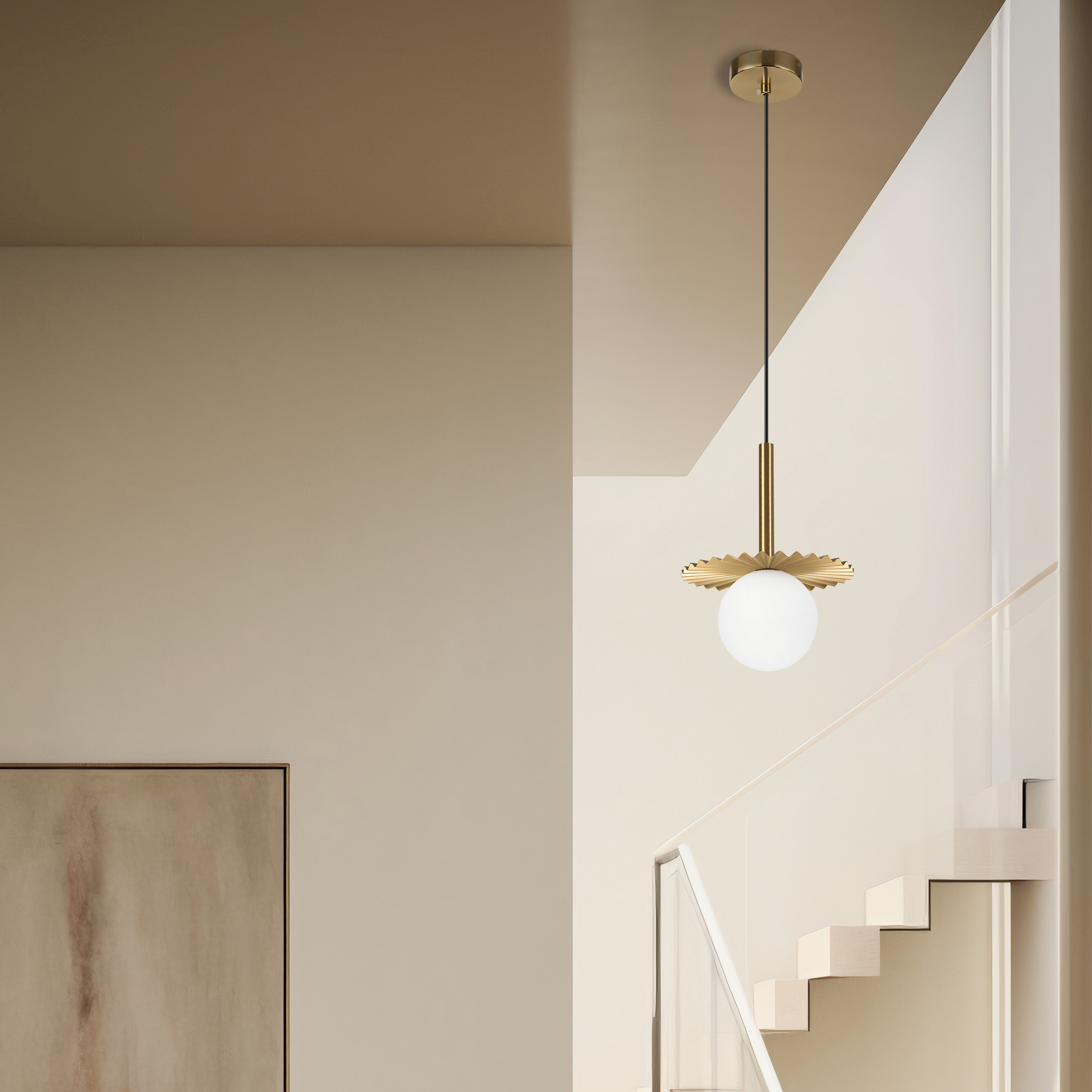 Lampa wisząca Chita miedź G9 Lamkur - 2