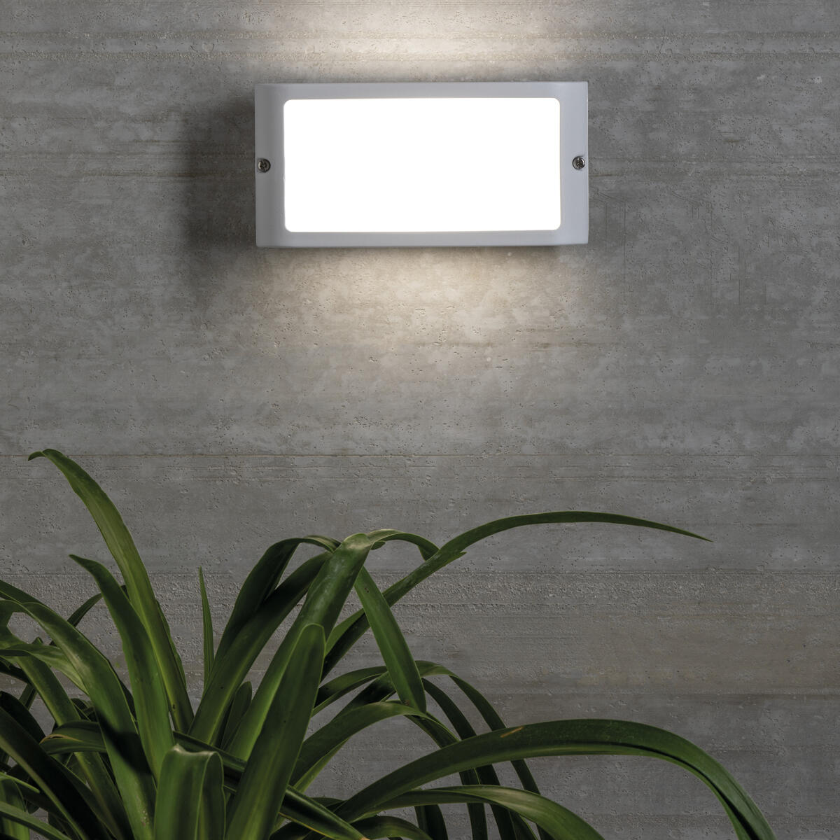 Applique LED moderno da esterno Screen doppia luce grigio IP65, luce bianco naturale 1070 lumen, SOVIL - 3