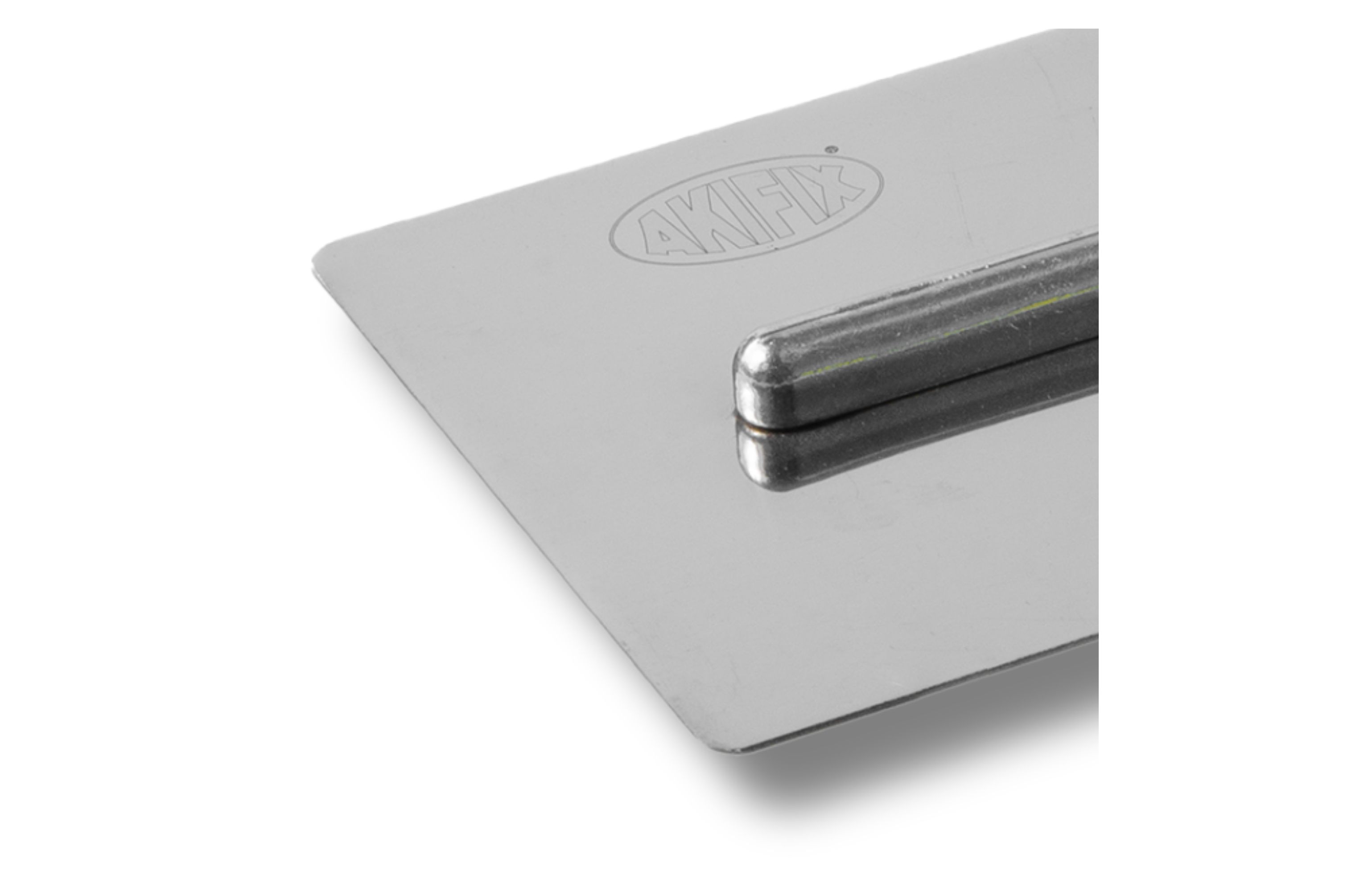 Llana para cartón yeso de acero inoxidable 280x120 mm AKIFIX borde redondo - 5