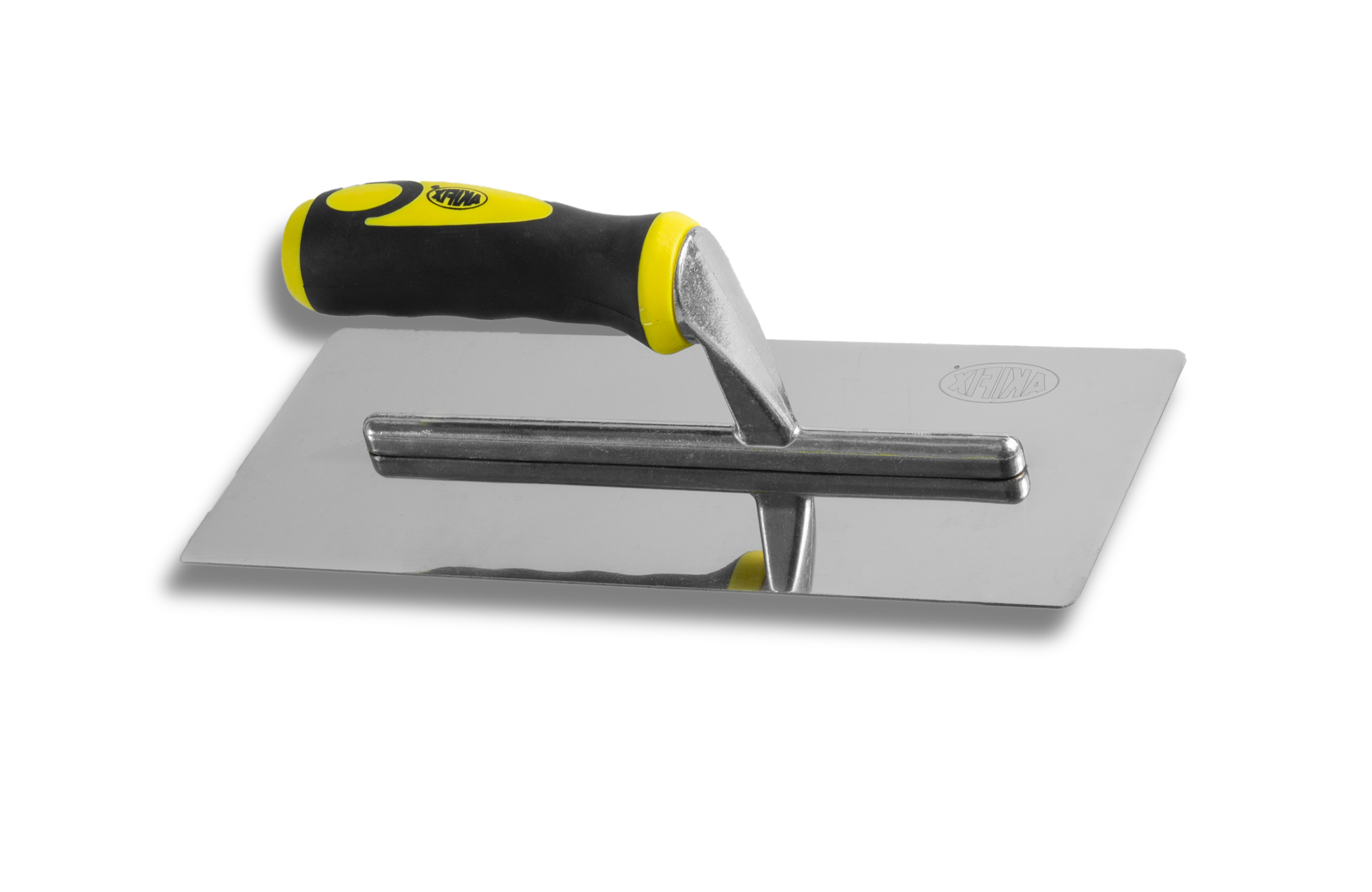 Llana para cartón yeso de acero inoxidable 280x120 mm AKIFIX borde redondo - 2