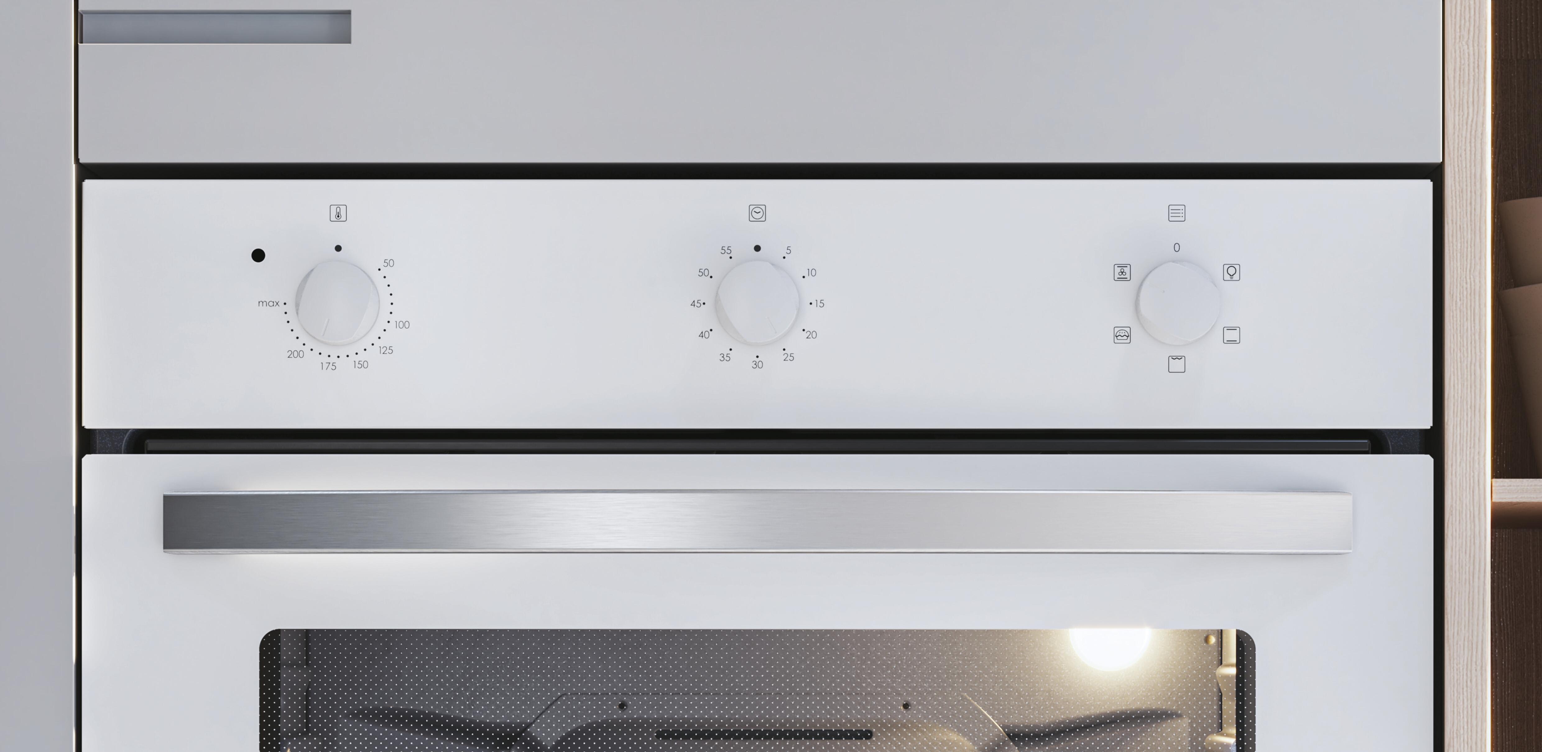 Horno CANDY Idea FIDC B502 multifunción 65 litros Manual blanco Clase A - 18