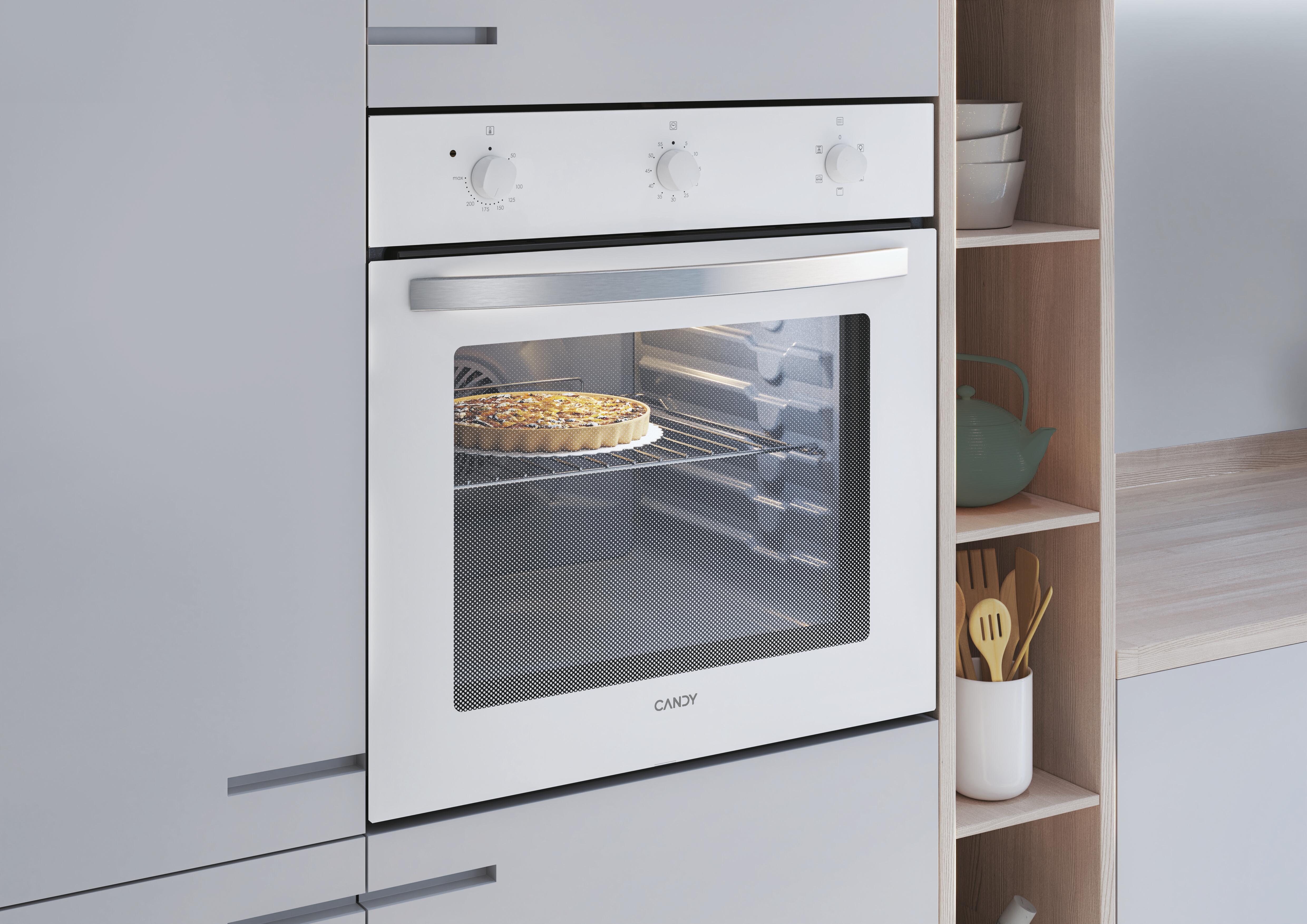 Horno CANDY Idea FIDC B502 multifunción 65 litros Manual blanco Clase A - 11