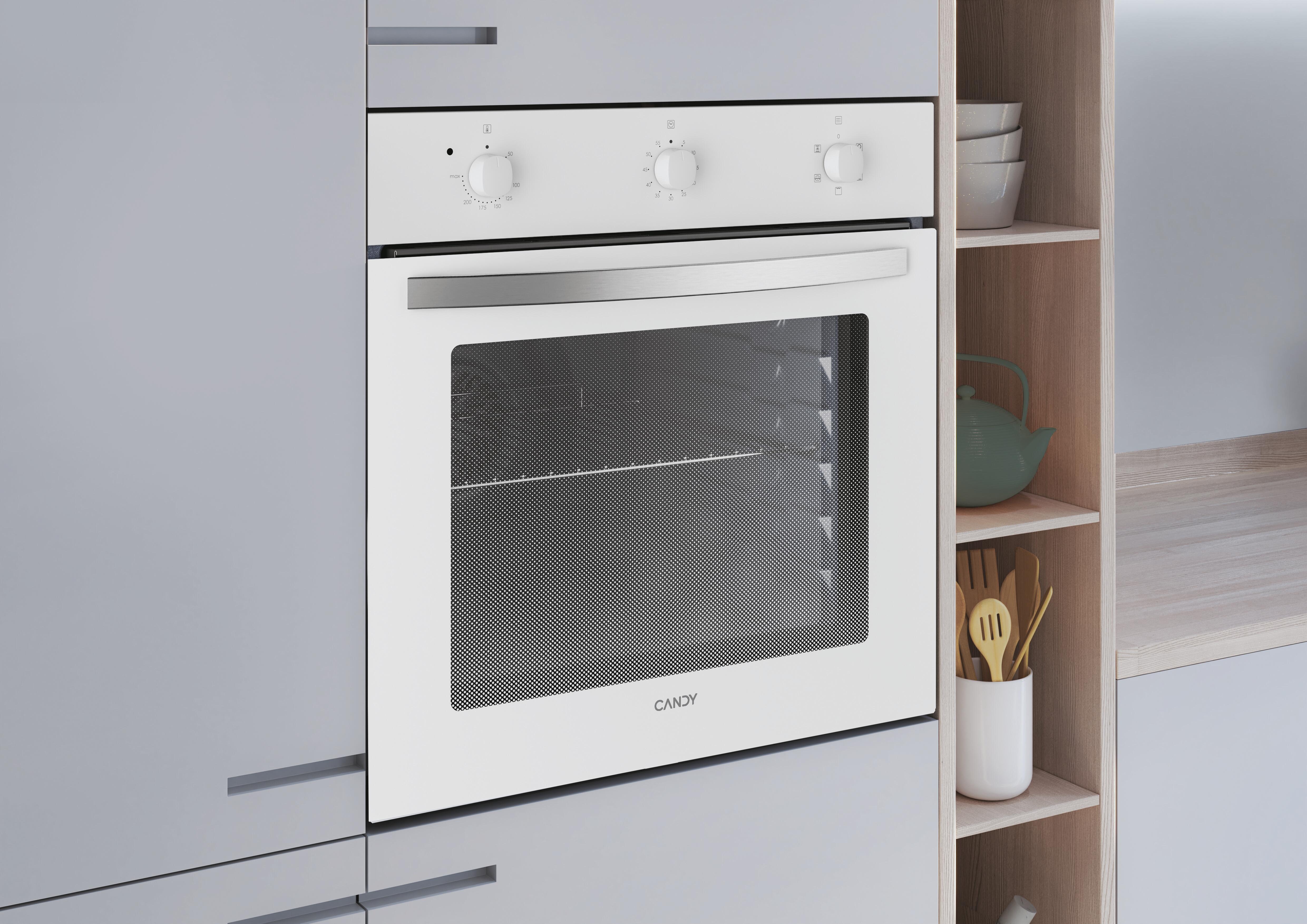 Horno CANDY Idea FIDC B502 multifunción 65 litros Manual blanco Clase A - 10