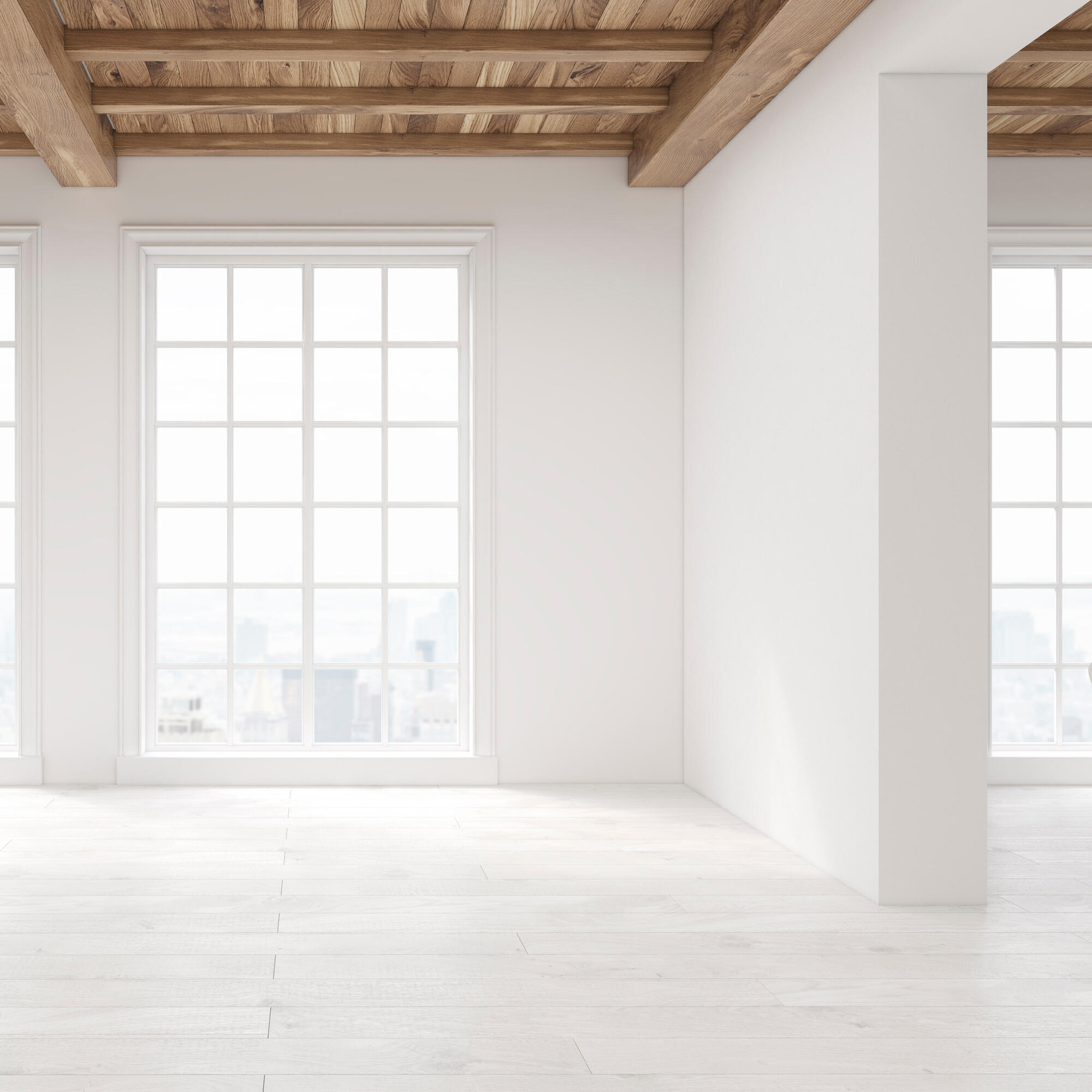 Fondo opaco para efecto decorativo liso OSAKA color blanco 2.5 litros - 6