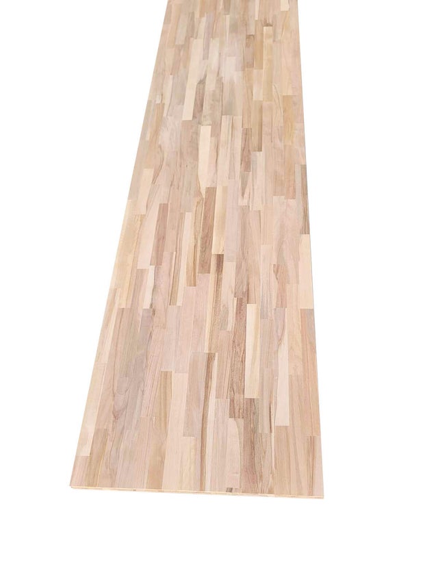 Plan de travail brut Hêtre L.250 x P.65 cm, Ep.26 mm