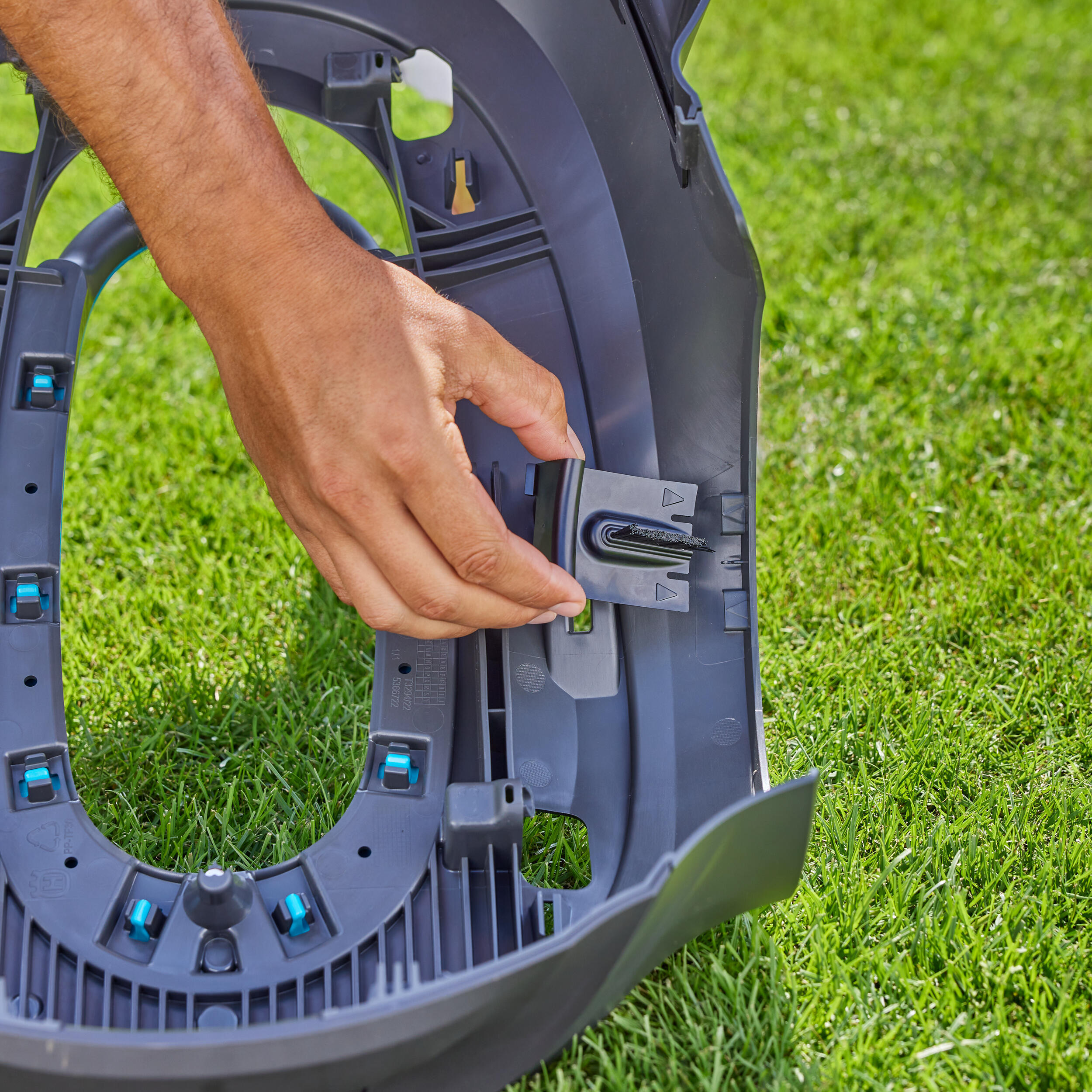 Cepillos para ruedas robot gardena