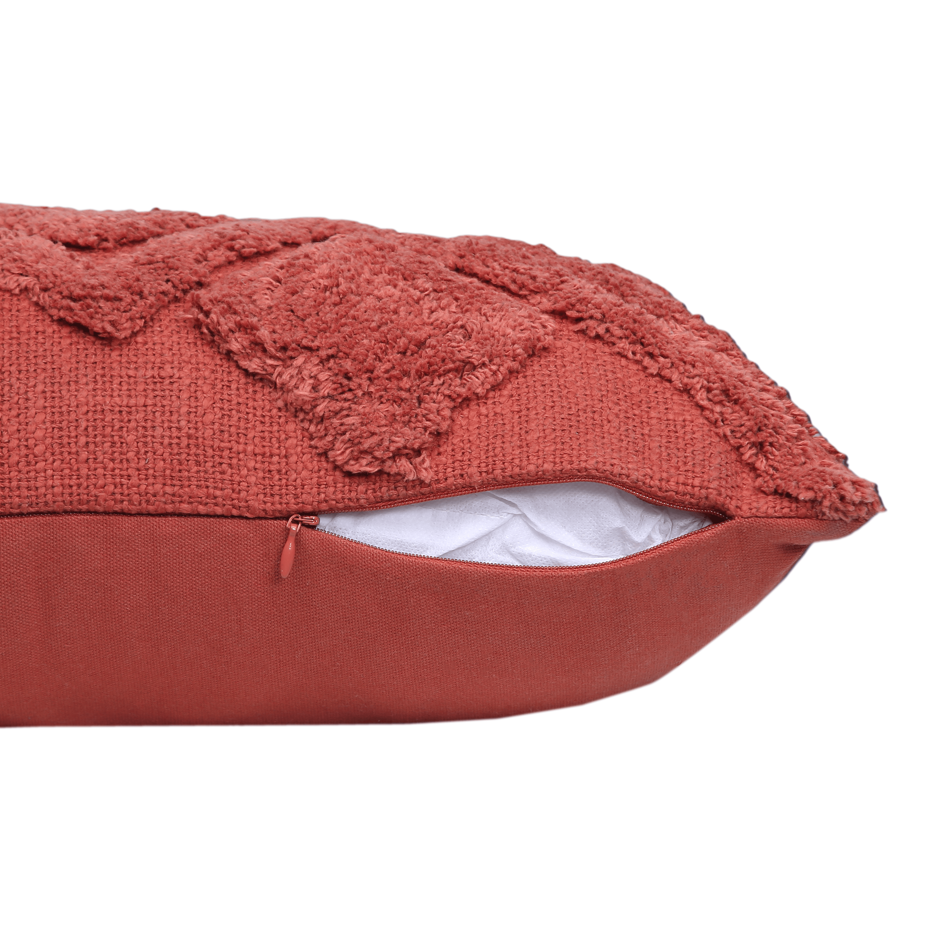 Housse de coussin Newjanack, orange / cuivré, 50 x 30 cm, INSPIRE - 7