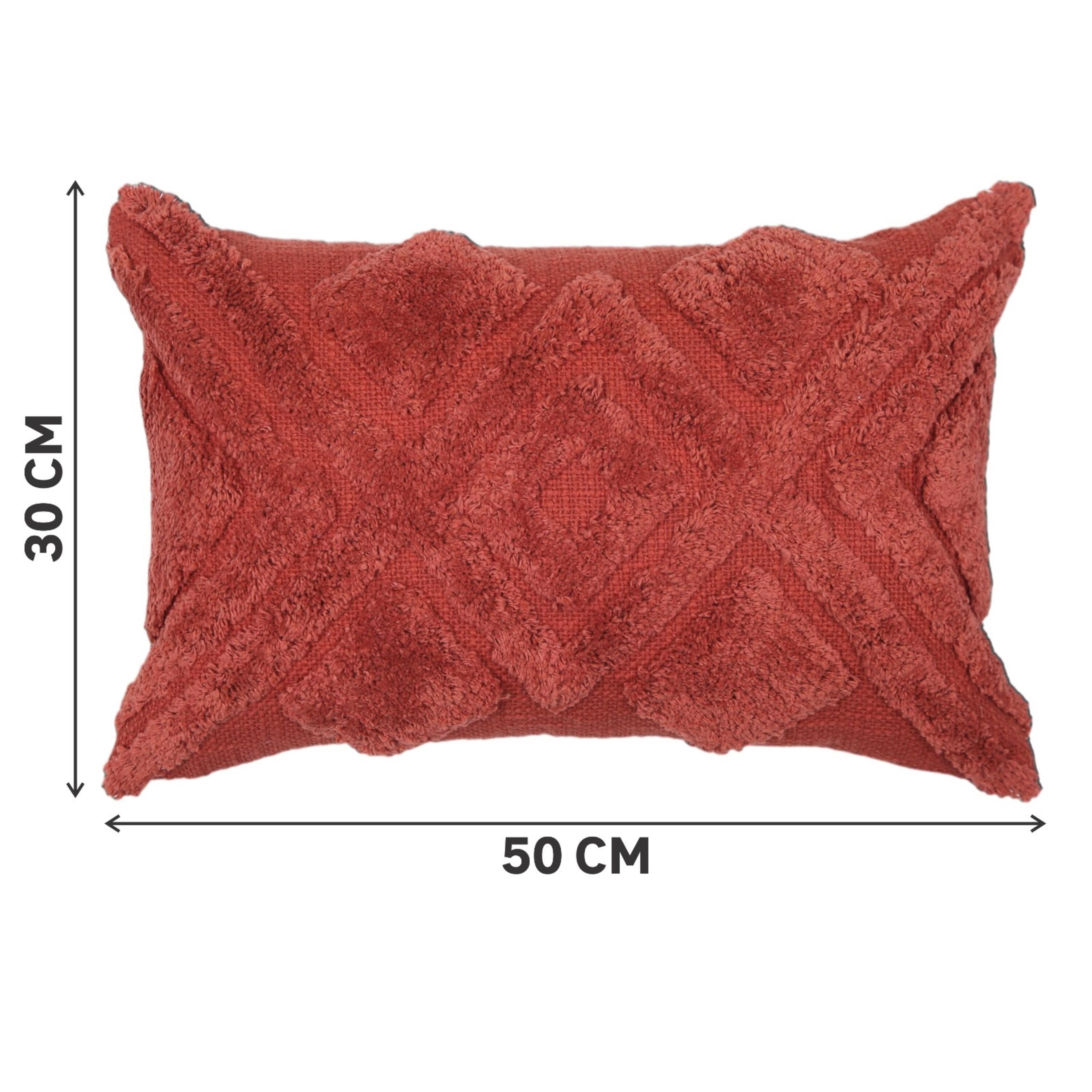 Housse de coussin Newjanack, orange / cuivré, 50 x 30 cm, INSPIRE - 2