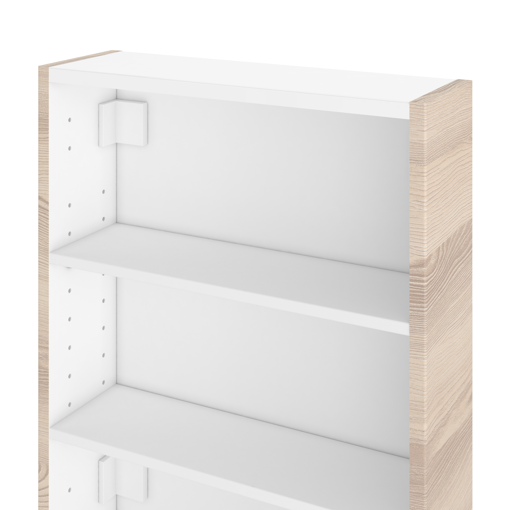 Caisson meuble haut / bas l.45 x H.58 x P.14 cm, beige, Remix - 3