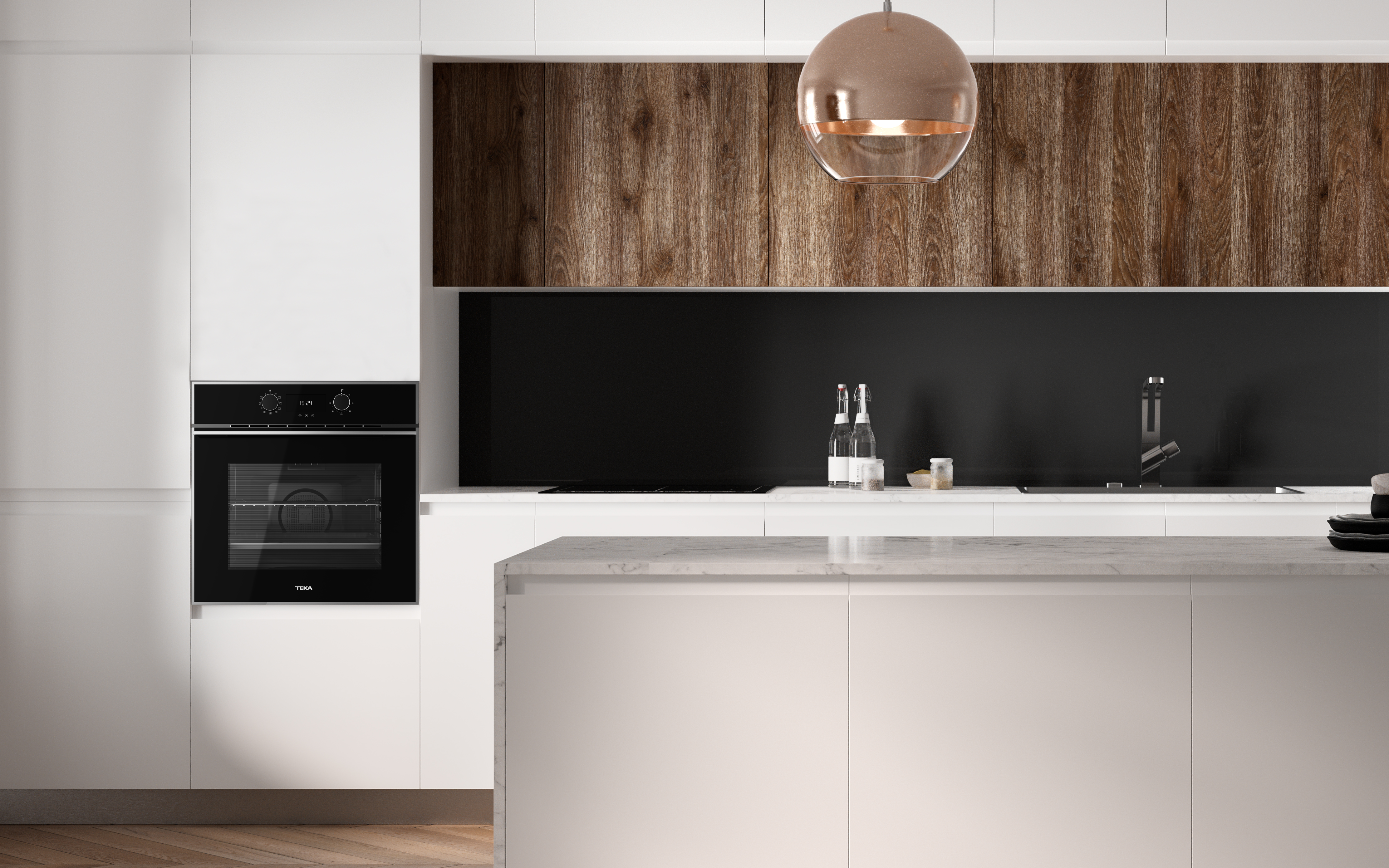 Horno TEKA HLB 840P SS multifunción 71 litros Pirólisis negro Clase A+ - 3